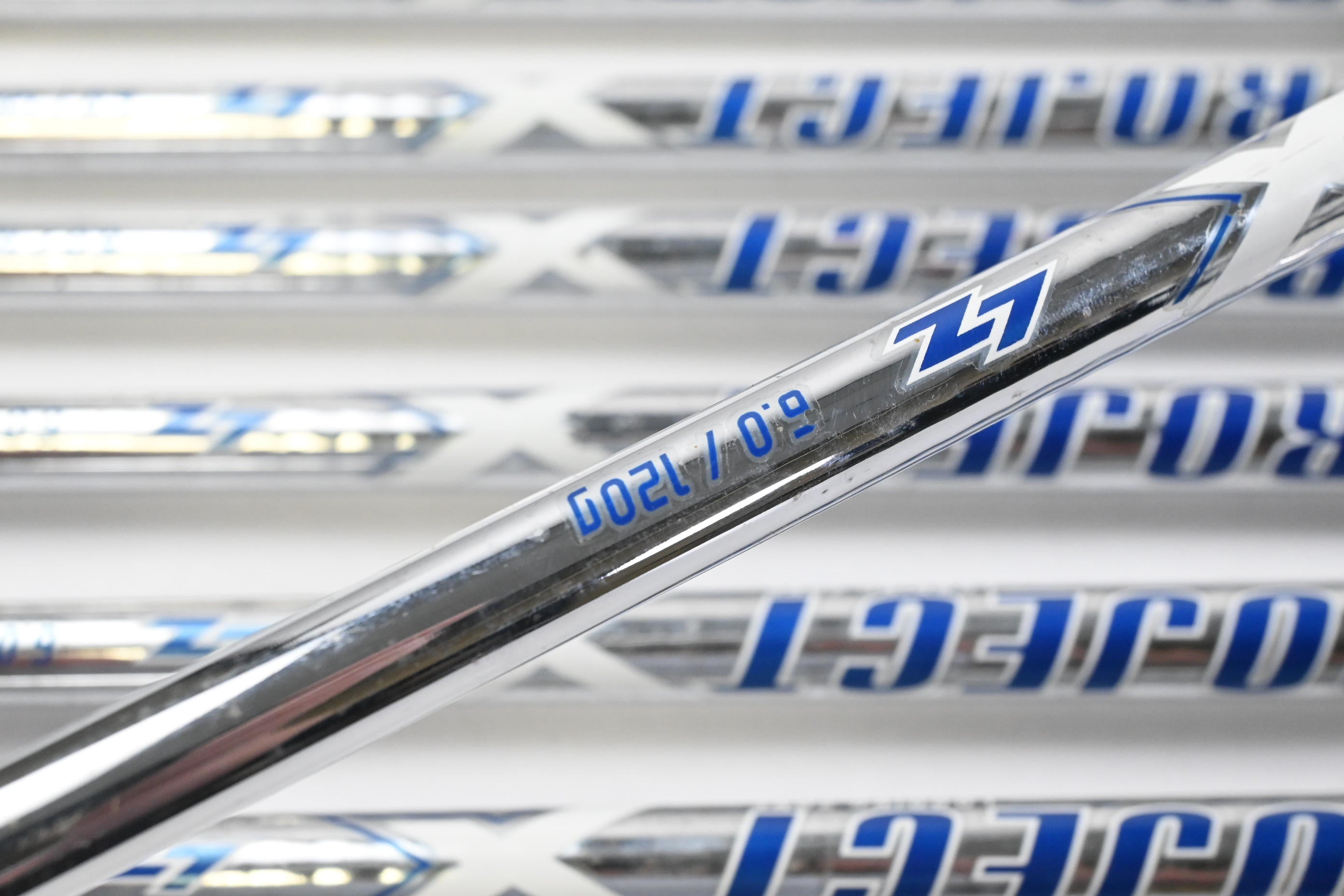 Mizuno JPX 919 Hot Metal Irons / 4-PW / Stiff Flex Project X LZ 120 Shafts