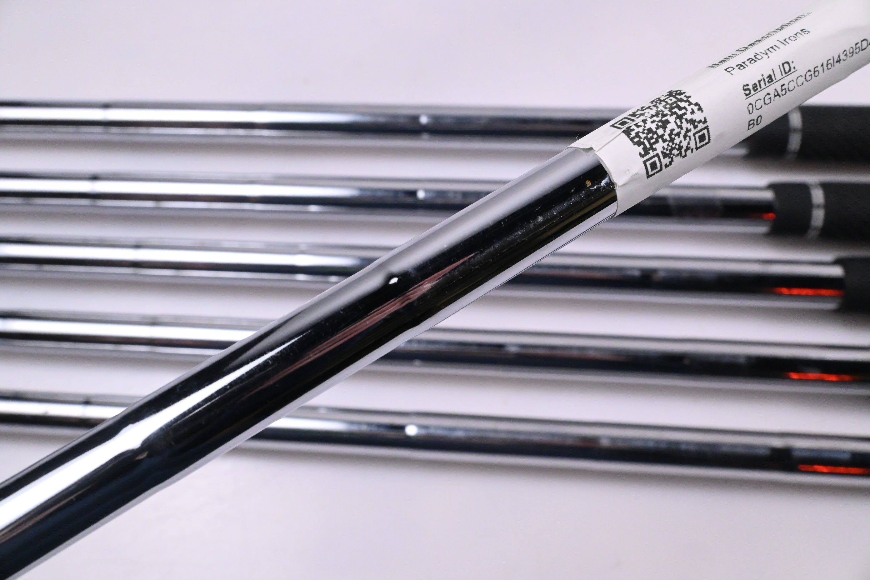 Callaway Paradym Irons / 5-PW / Stiff Flex Callaway Steel Shafts