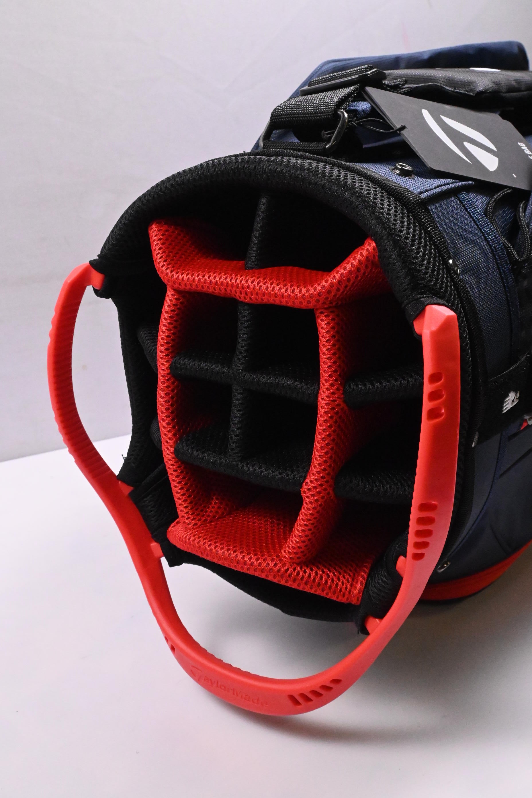 Taylormade 23 Pro Cart Bag / 14-Way Divider / Navy, Red