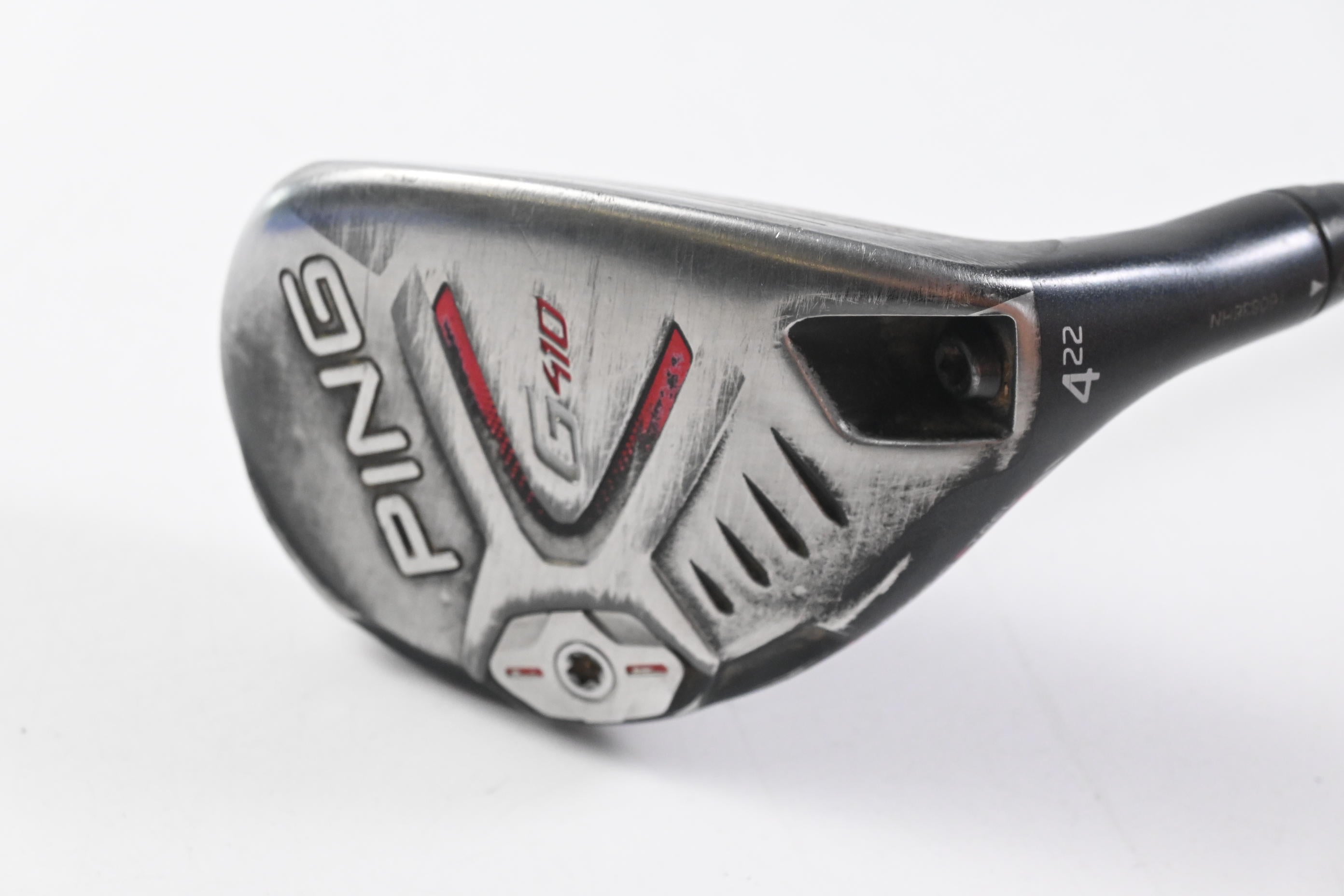 Ping G410 #4 Hybrid / 22 Degree / Regular Flex Ping Alta CB Red 70 Shaft