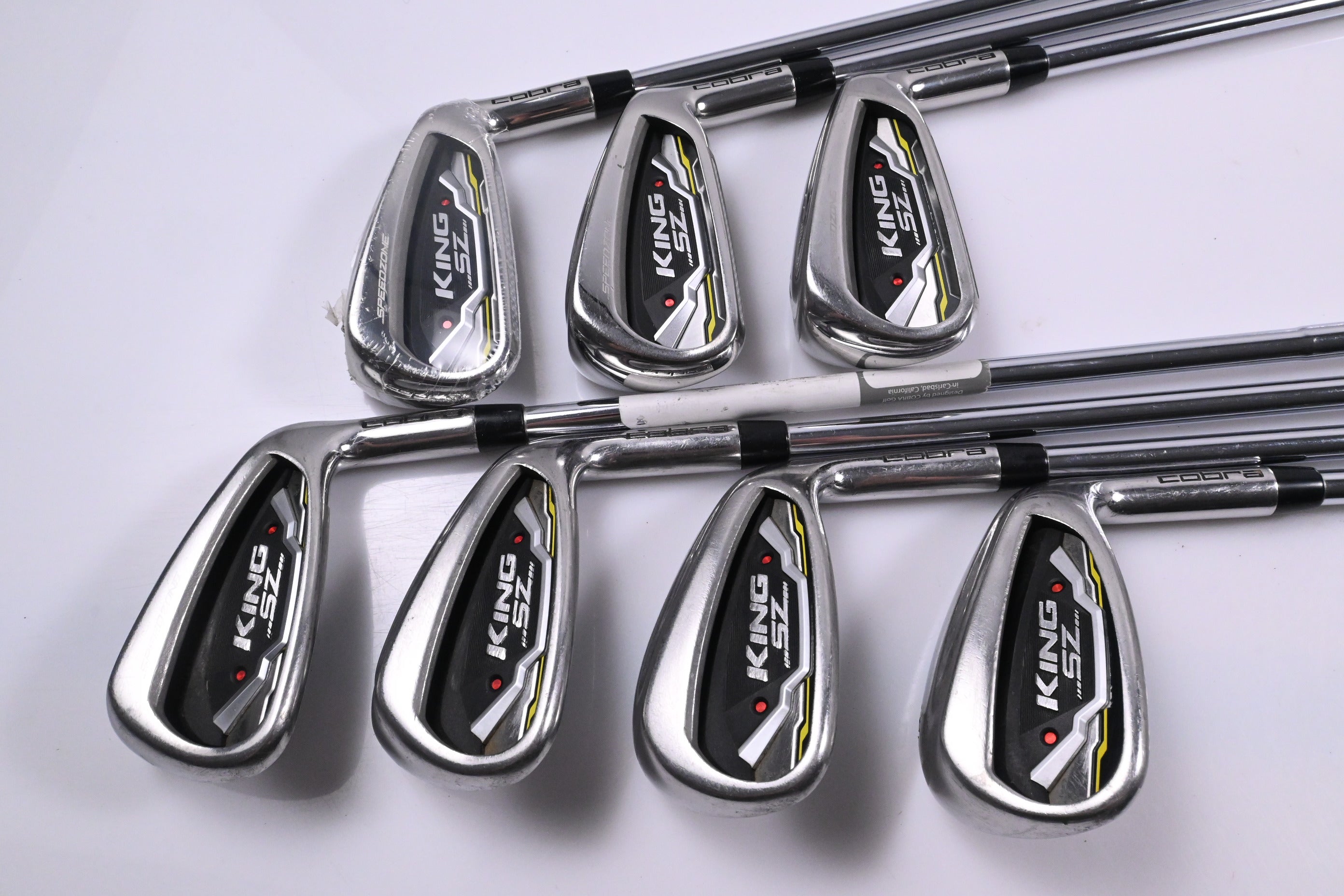 Cobra King Speedzone Irons / 5-PW+GW / Regular Flex Cobra Shafts