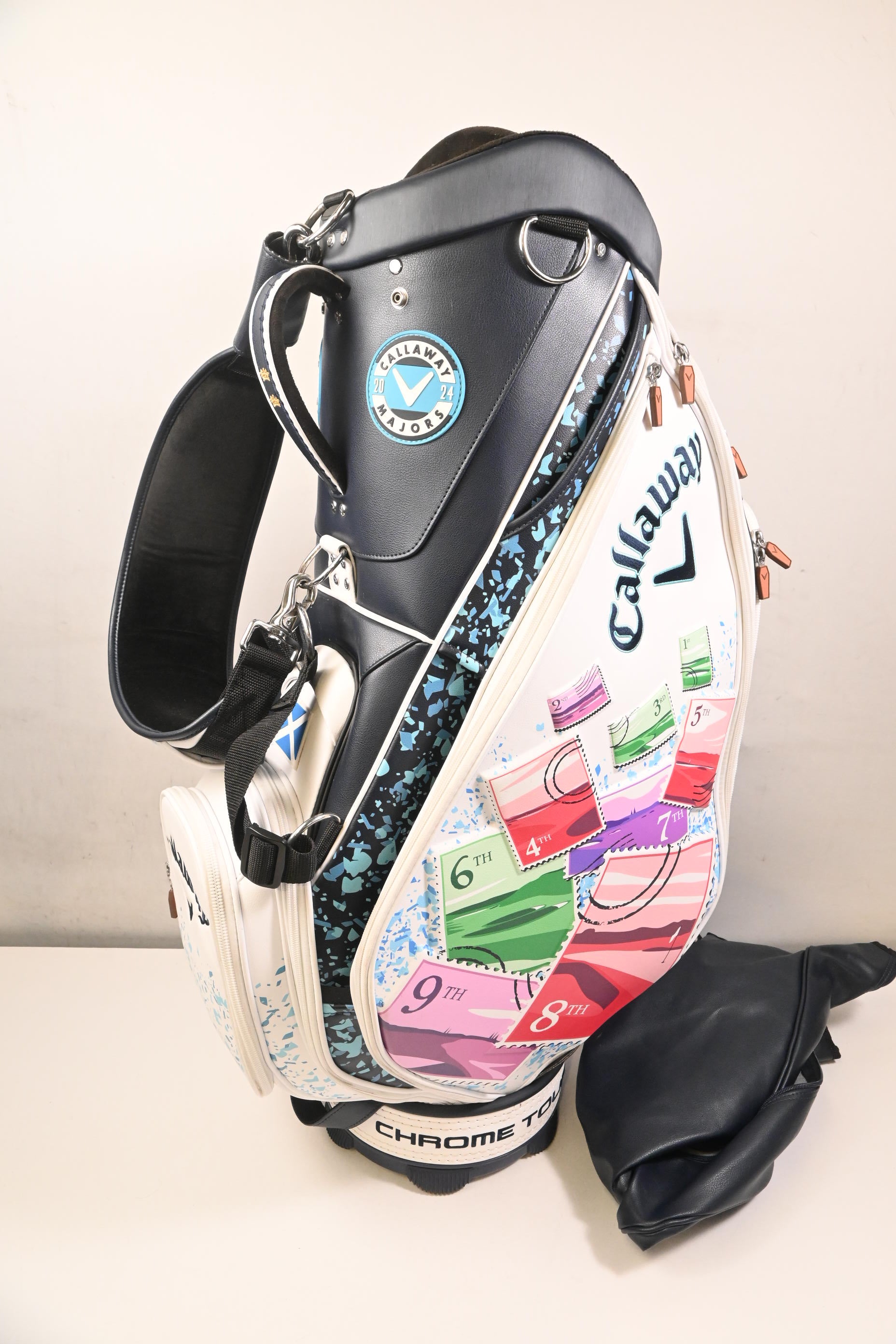 Callaway 2024 British Open Ltd Edition Tour Bag / 6-Way Divider / Multi Colour