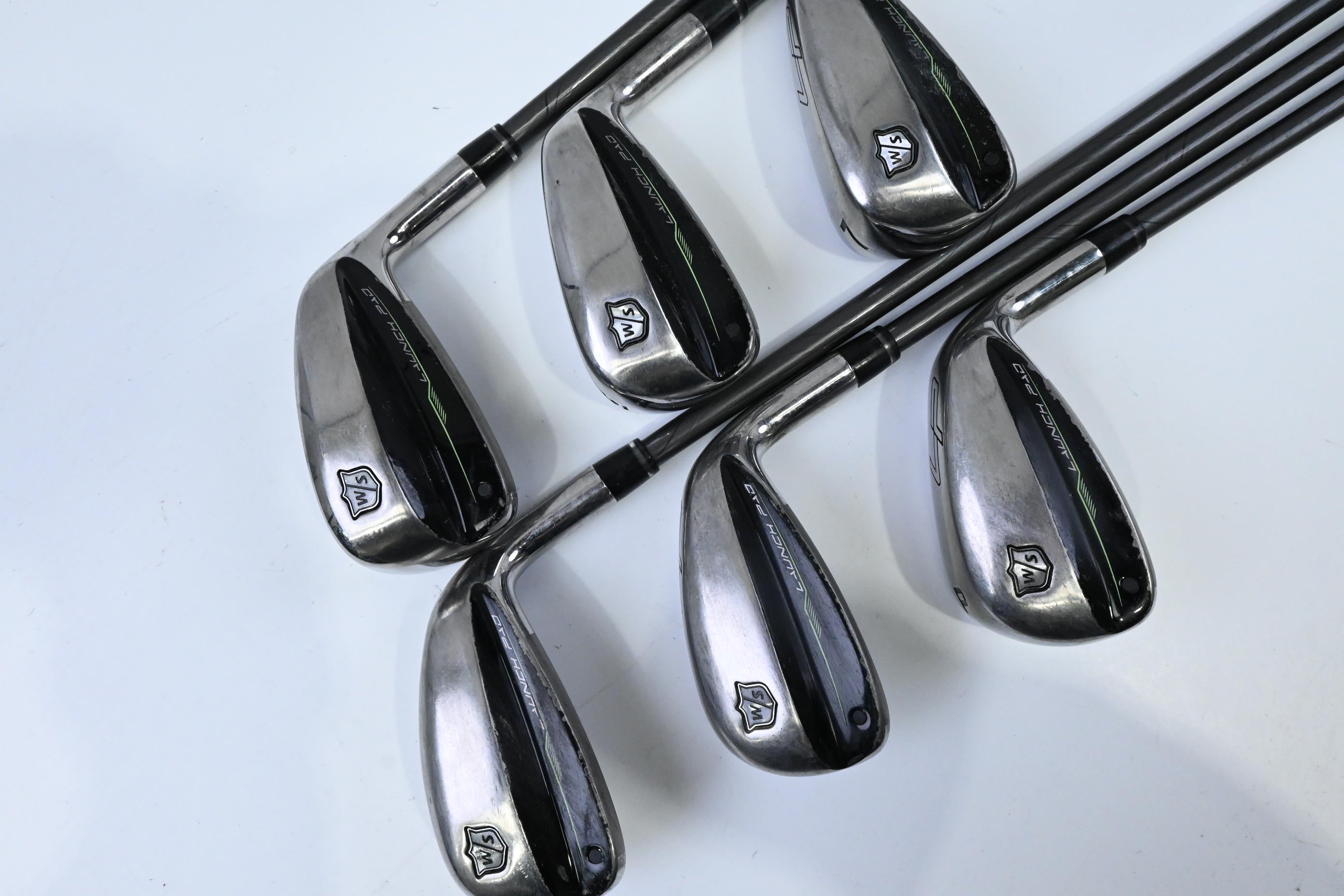 Wilson Launch Pad 2022 Irons / 5-PW / Regular Flex Evenflow 65 Shafts
