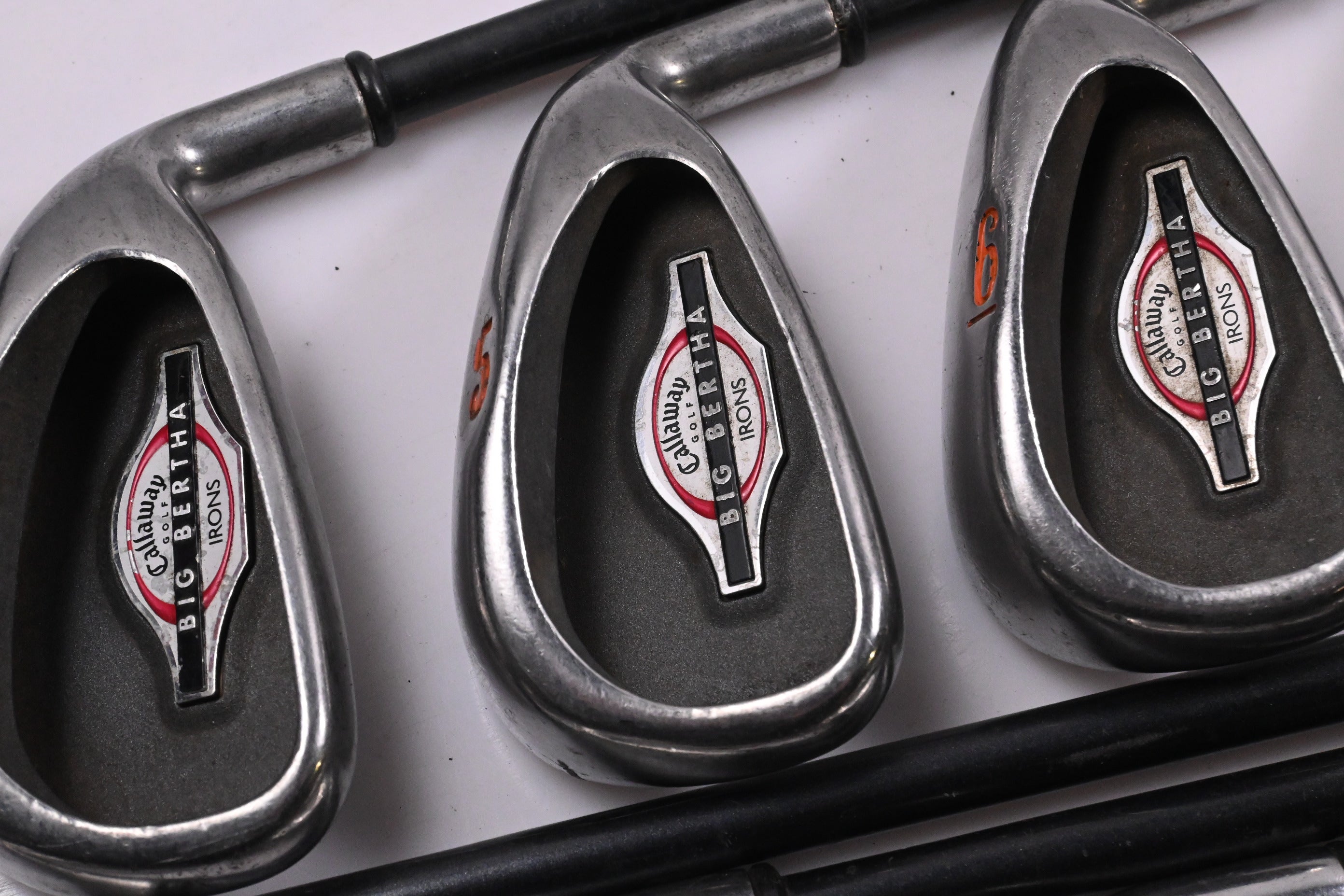 Callaway Big Bertha 2002 Irons / 4-PW+GW / Firm Flex RCH 75i Shafts