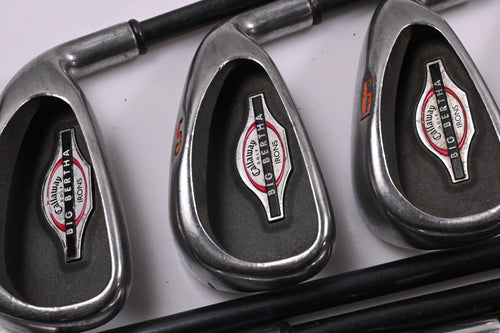 Callaway Big Bertha 2002 Irons / 4-PW+GW / Firm Flex RCH 75i Shafts