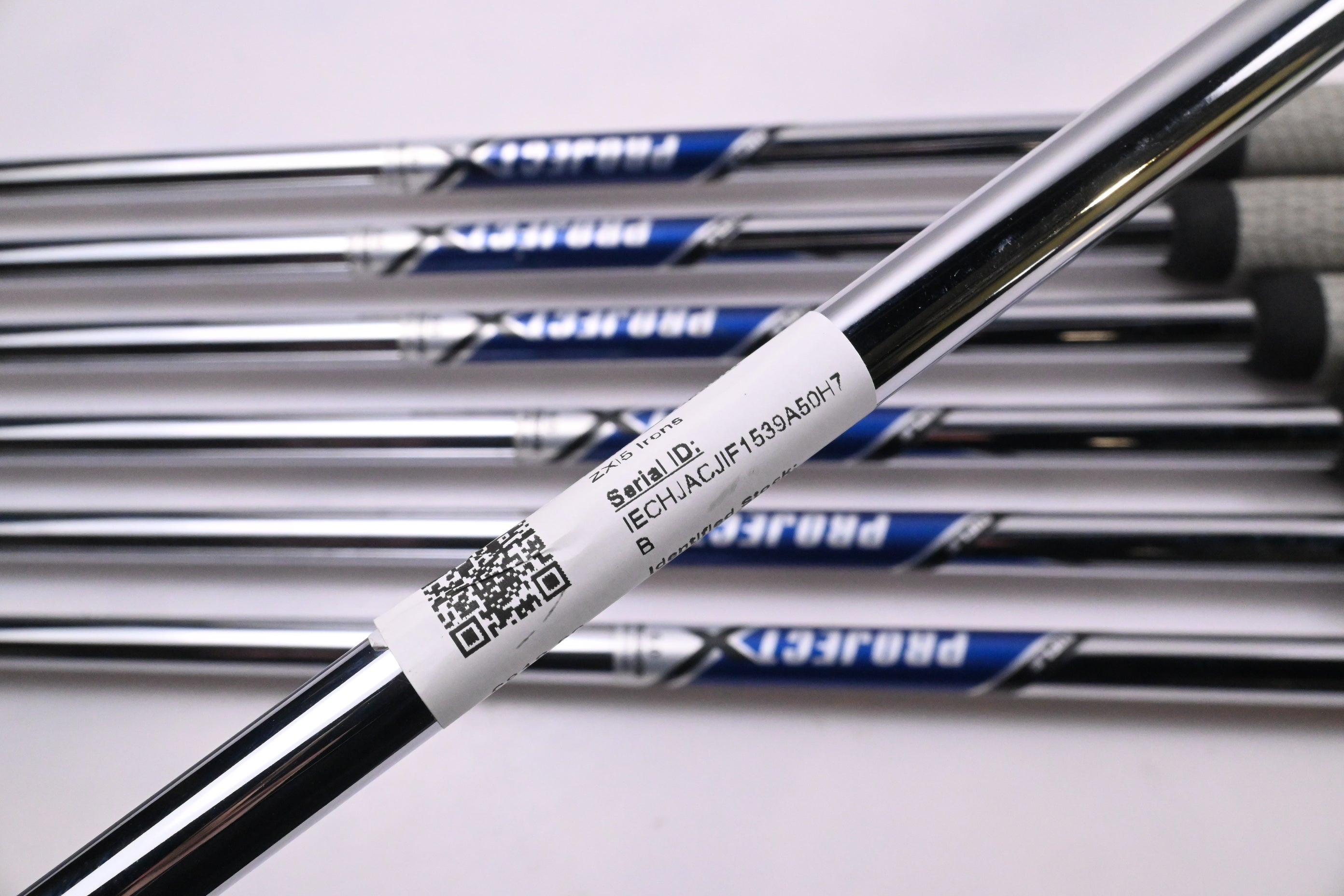 Srixon ZXi5 Irons / 5-PW+GW / Stiff Flex Project X Shafts