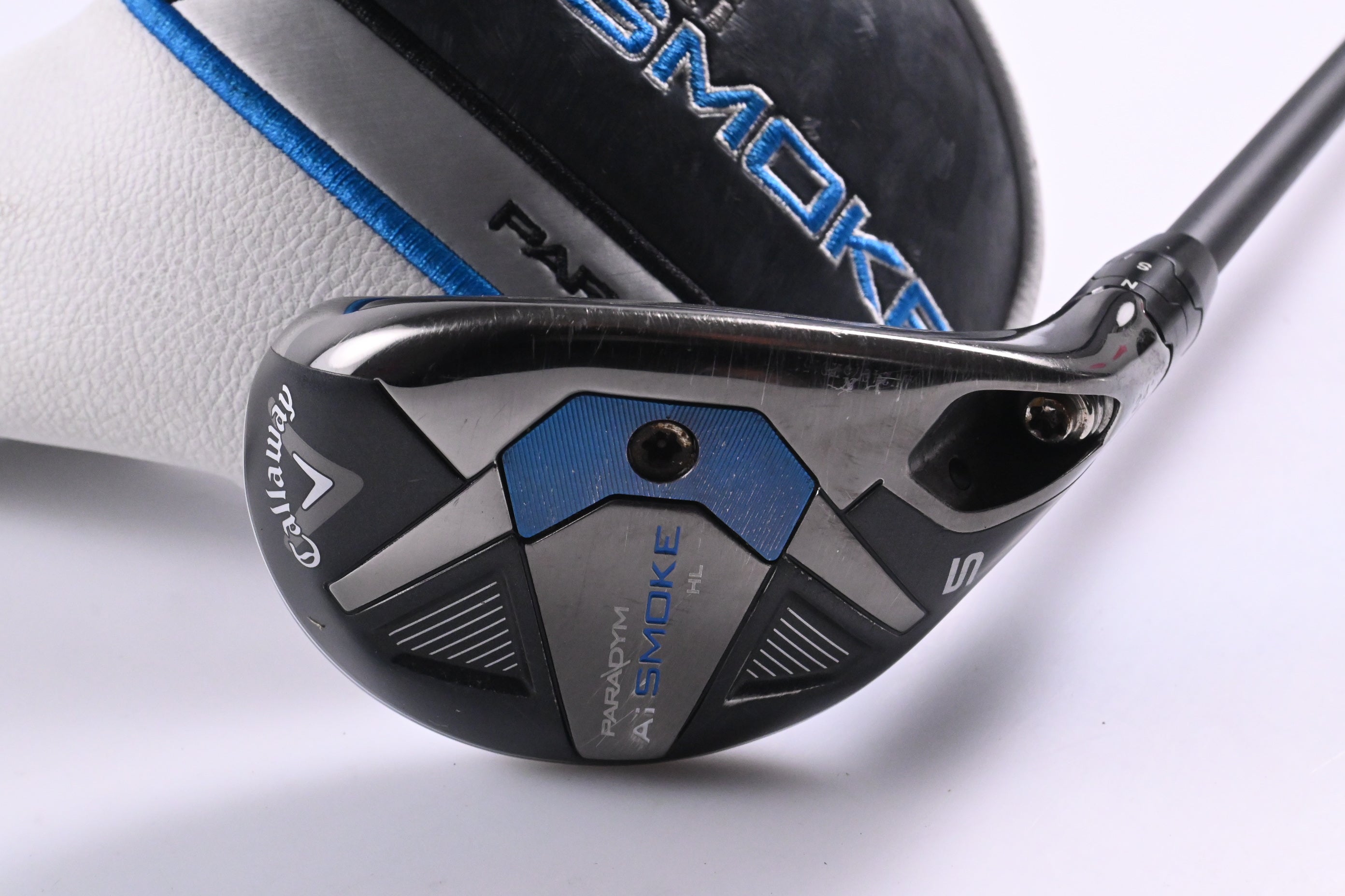Callaway Paradym Ai Smoke HL #5 Hybrid / 24 Degree / Senior Flex Vanquish 5