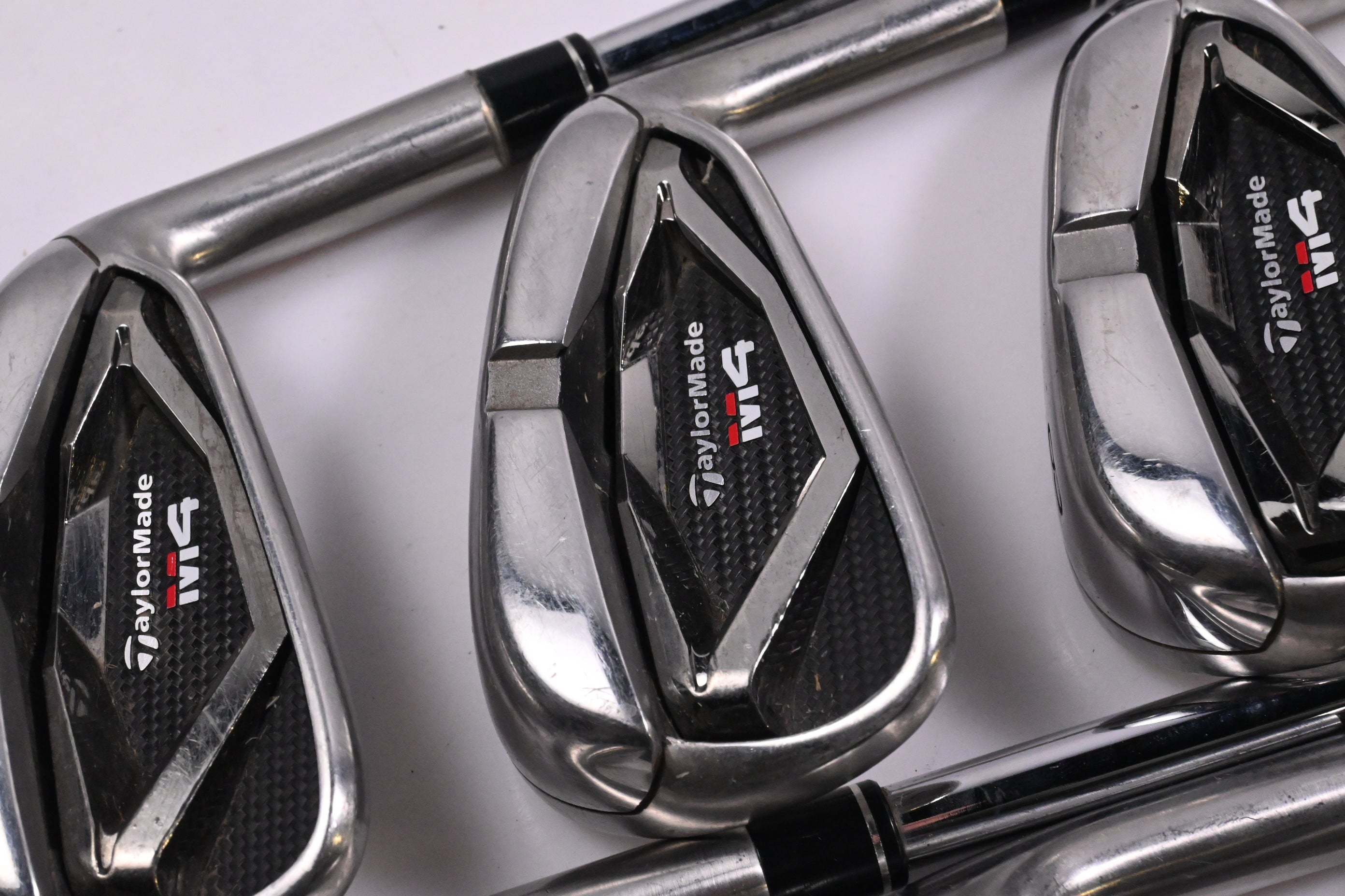 Taylormade M4 Irons / 6-PW+SW / Regular Flex KBS MAX 85 Shafts