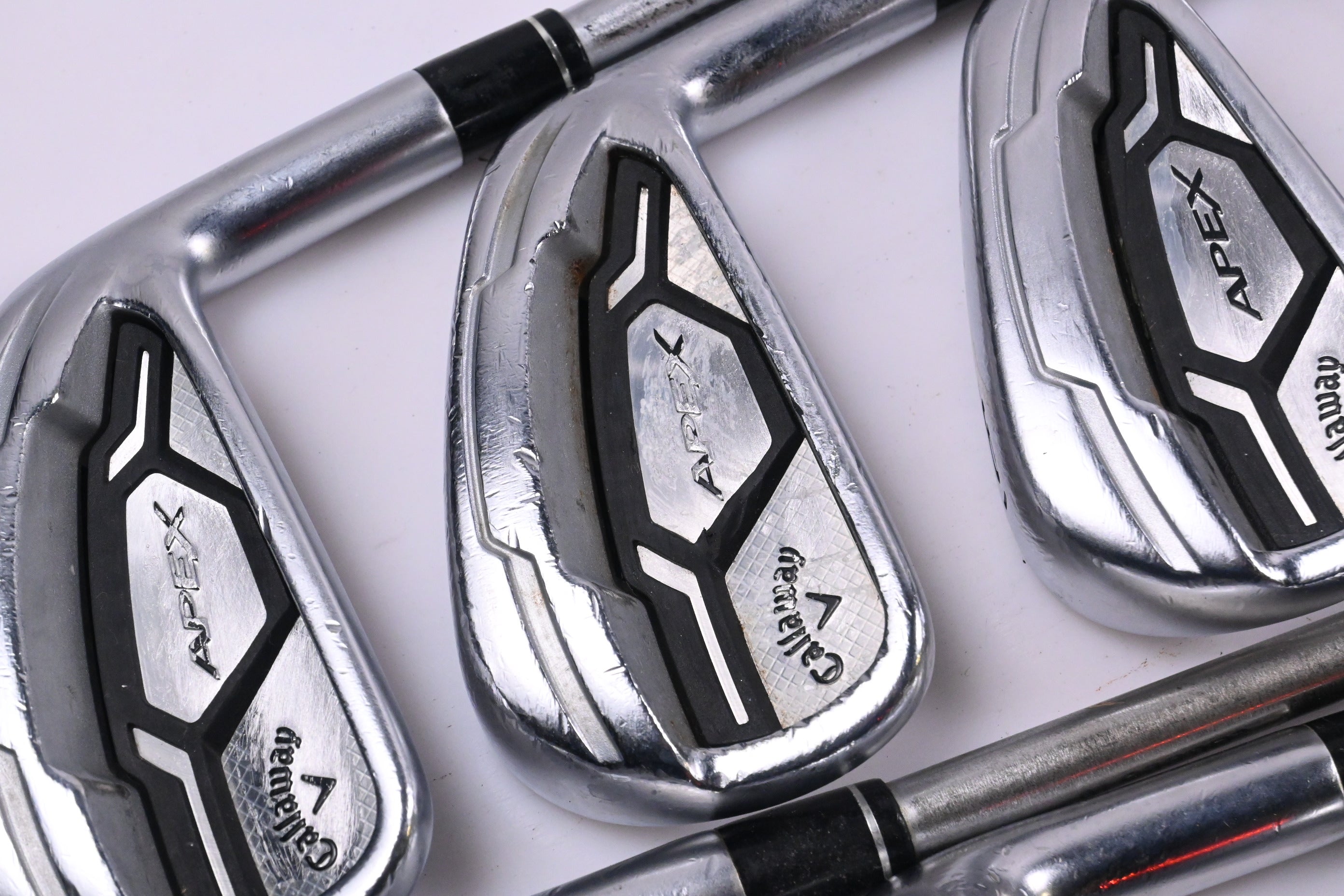Callaway Apex CF16 Irons / 4-PW+AW / Stiff Flex KBS Tour C-Taper 120 Shafts