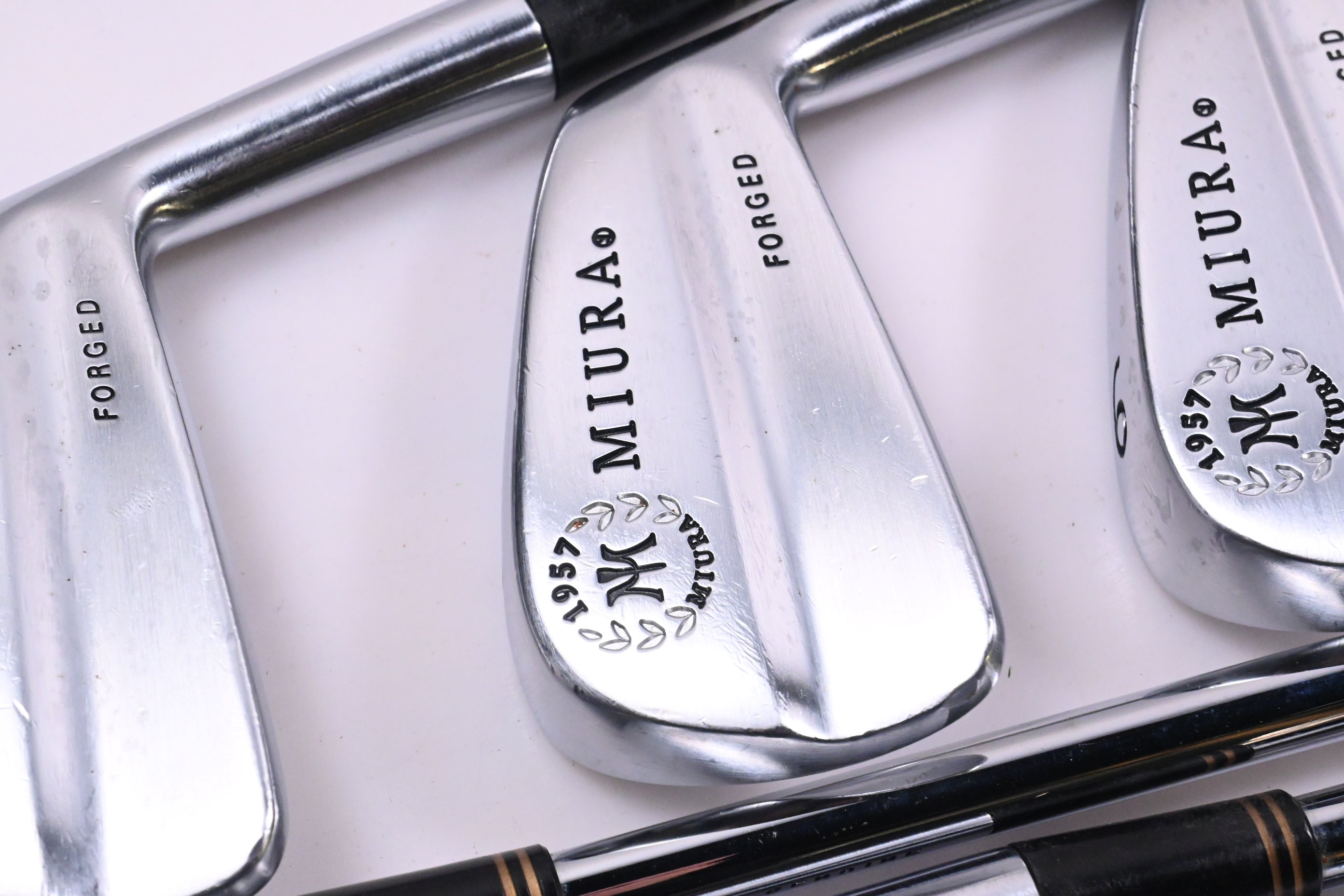 Miura Baby Blade Irons / 4-PW / Stiff Flex Dynamic Gold S300 Shafts