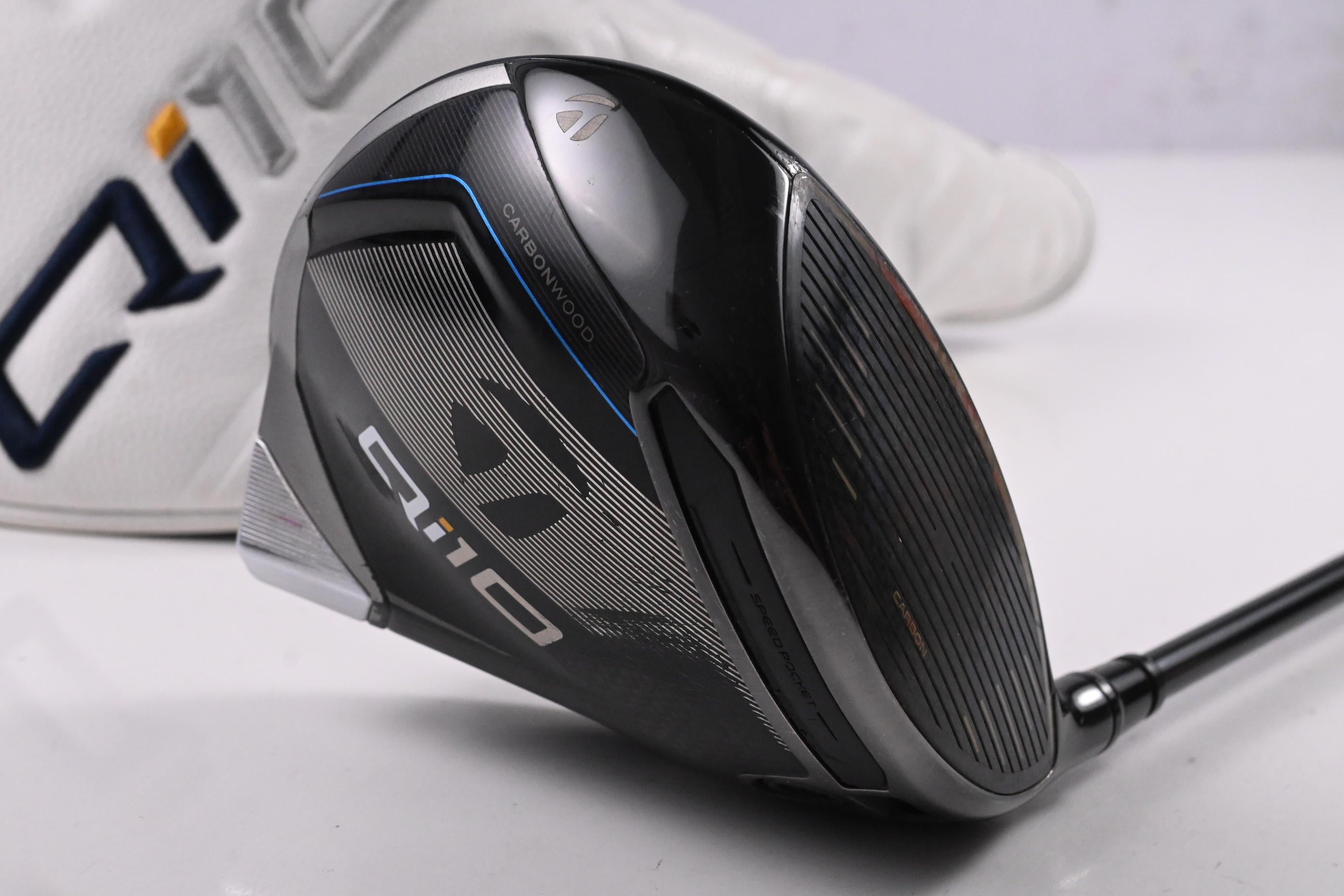 Taylormade Qi10 Driver / 10.5 Degree / Stiff Flex Fujikura Ventus TR Blue 5 Shaft