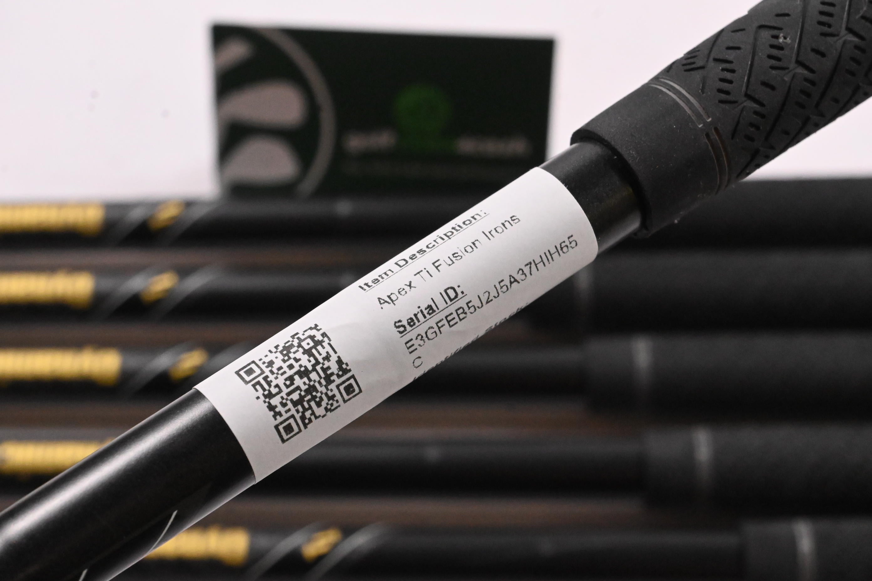 Callaway Apex Ti Fusion Irons / 5-PW / Stiff Flex Dynamic Gold Mid 100 S300