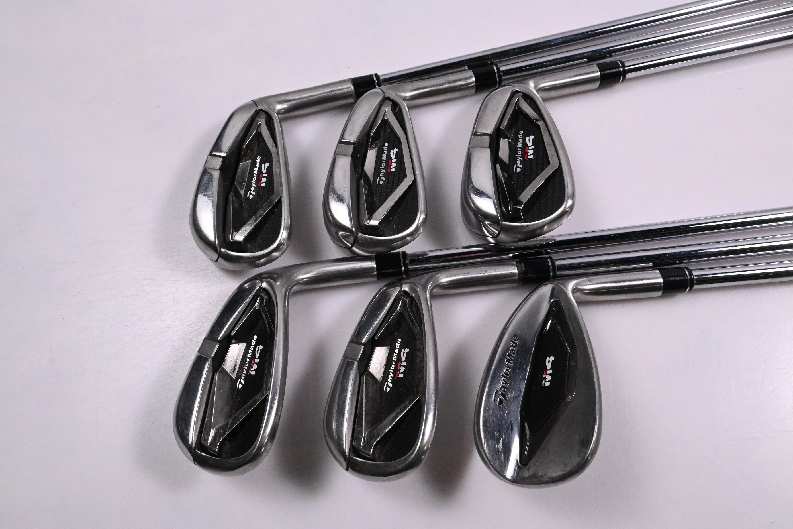 Taylormade M4 Irons / 6-PW+SW / Regular Flex KBS MAX 85 Shafts