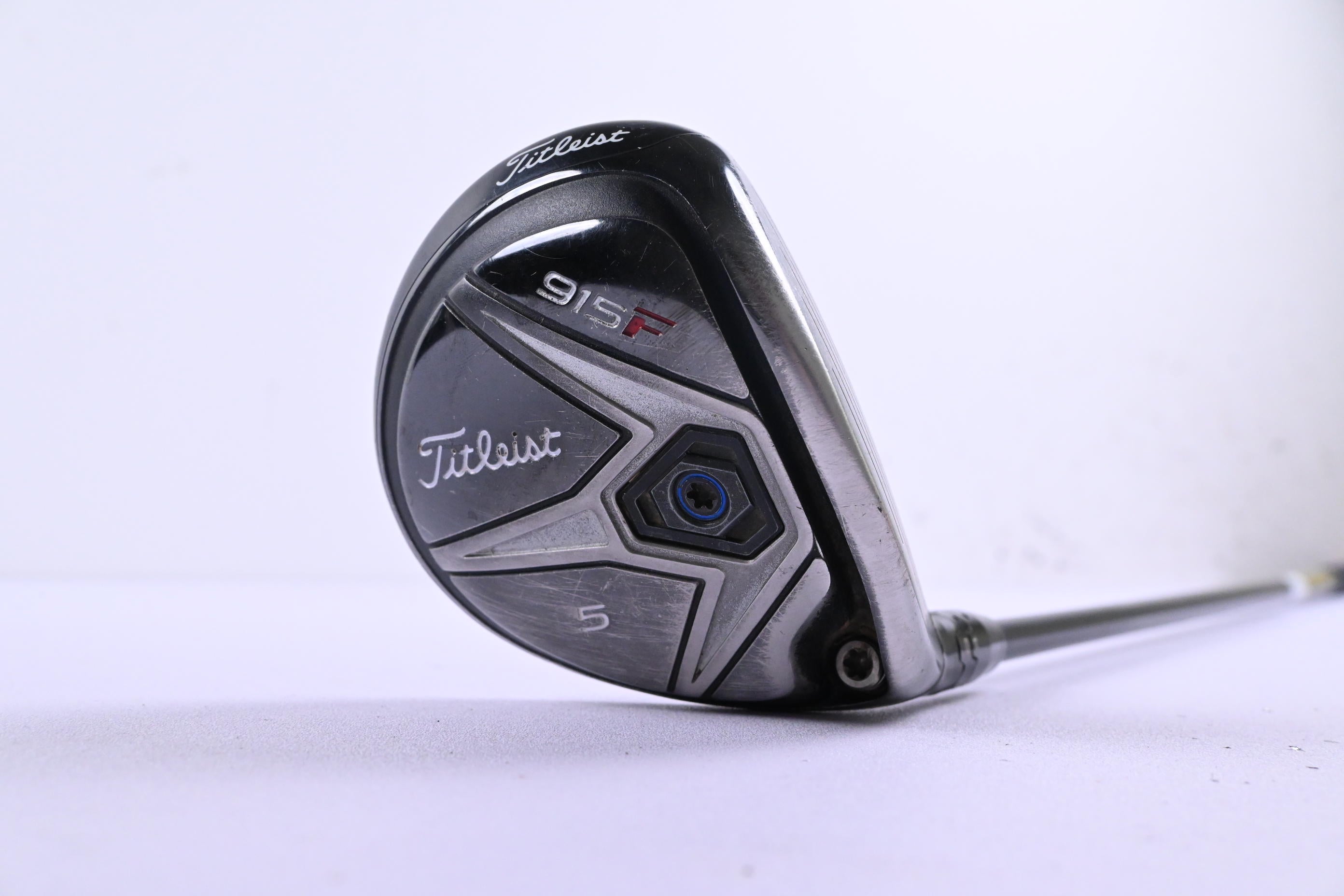 Titleist 915 F #5 Wood / 18 Degree / X-Flex HZRDUS Yellow 76 Shaft