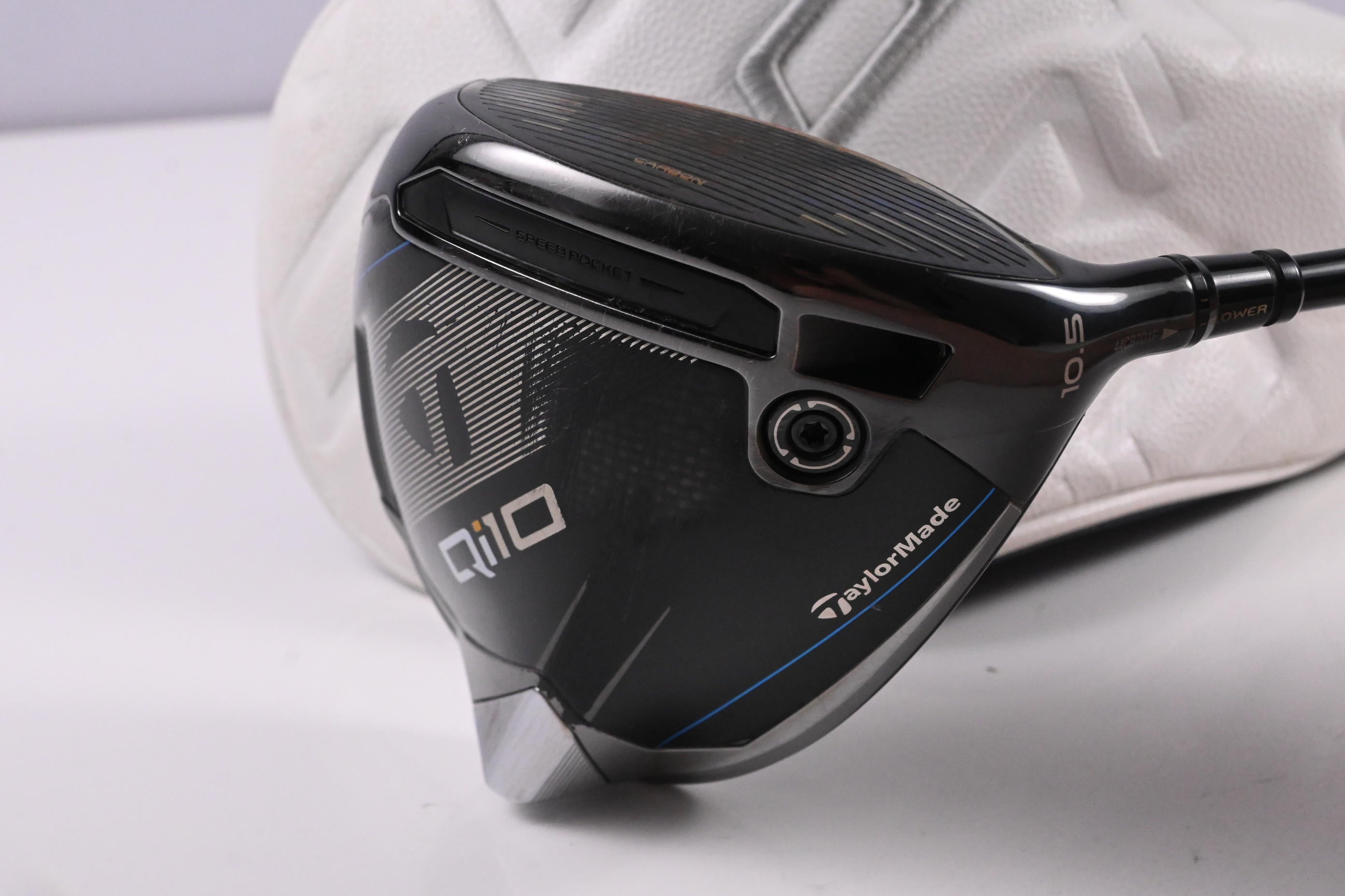 Taylormade Qi10 Driver / 10.5 Degree / Stiff Flex Fujikura Ventus TR Blue 5 Shaft