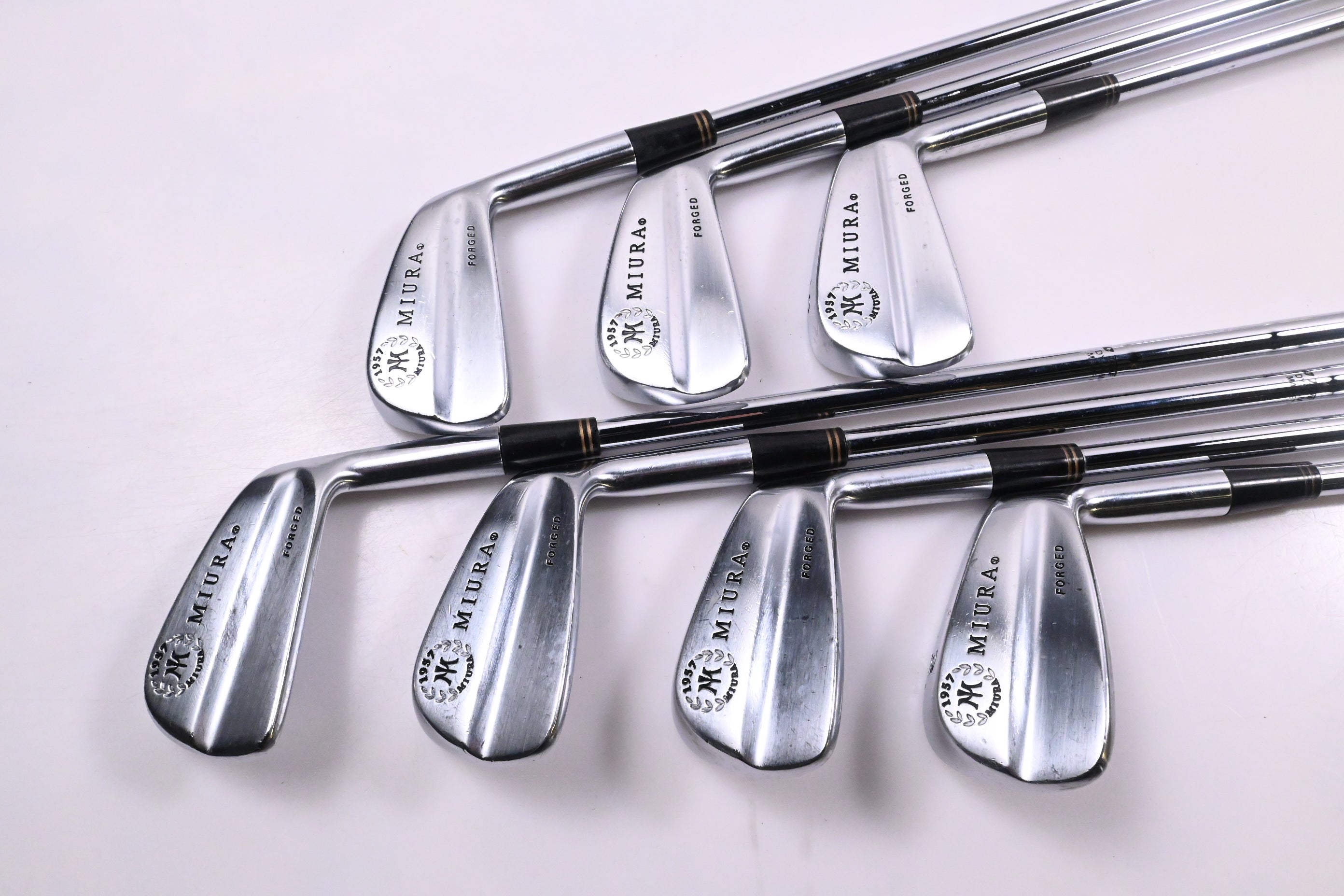 Miura Baby Blade Irons / 4-PW / Stiff Flex Dynamic Gold S300 Shafts