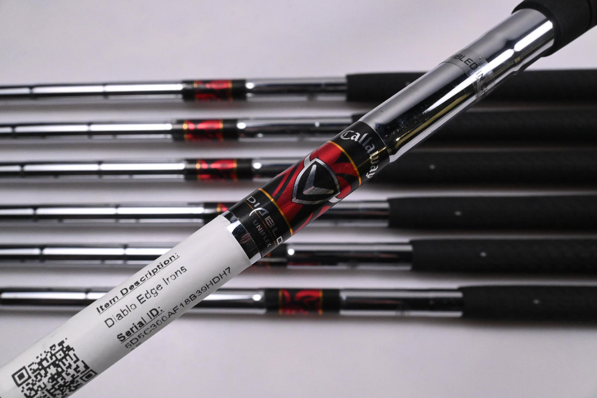 Callaway Diablo Edge Irons / 5-PW+SW / UniFlex Callaway Shafts