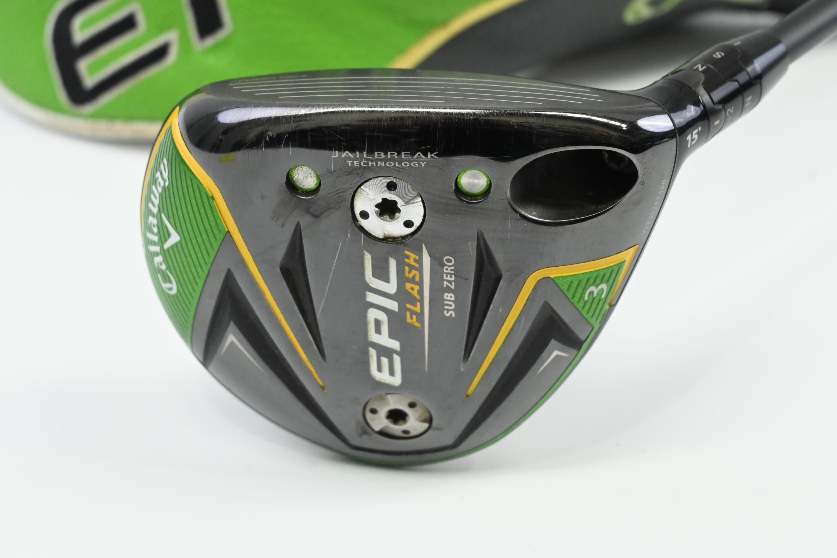 Callaway Epic Flash Sub Zero #3 Wood / 15 Degree / Stiff Flex HZRDUS Smoke Black