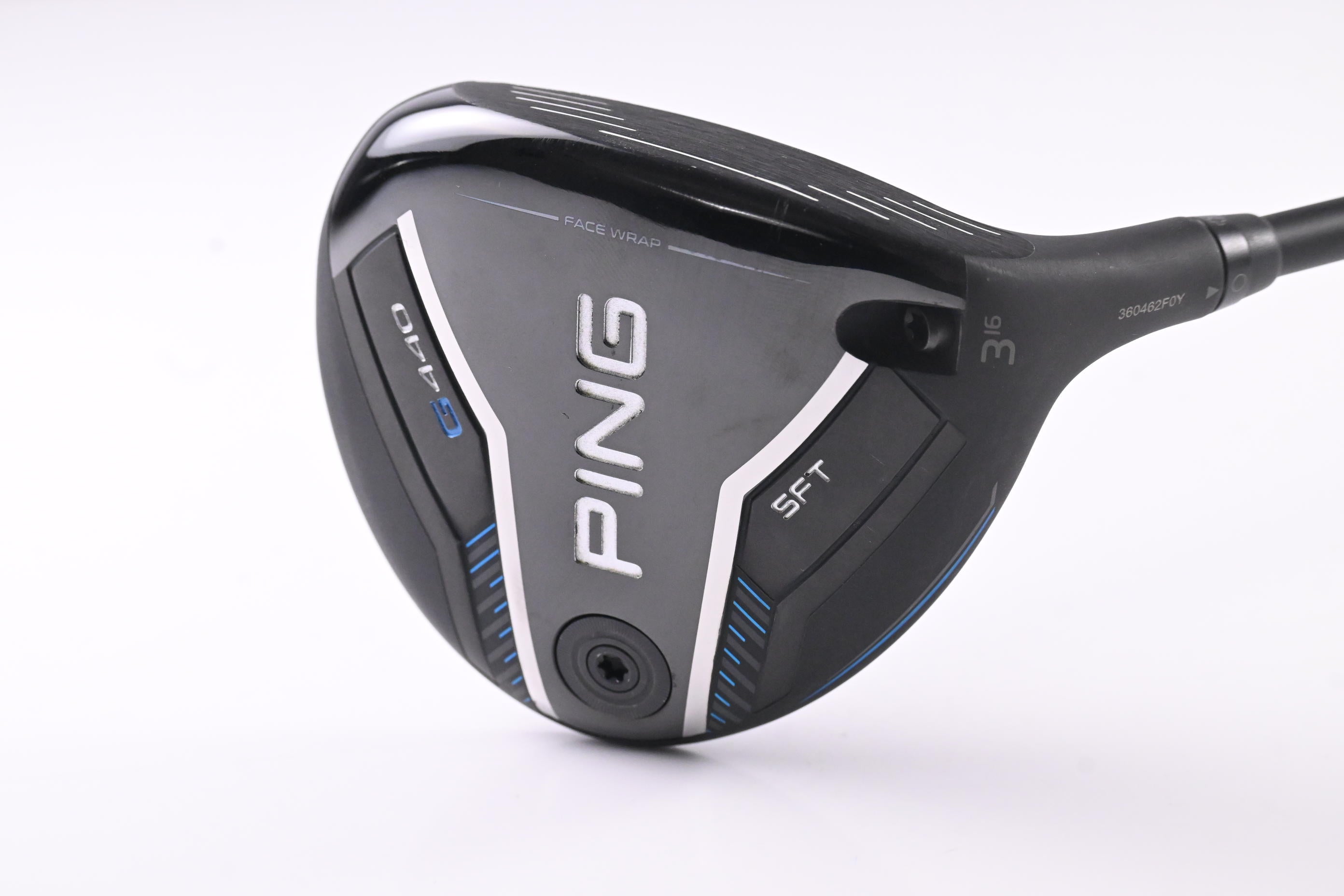 Ping G440 SFT #3 Wood / 16 Degree / Regular Flex Ping Alta CB Blue 65 Shaft