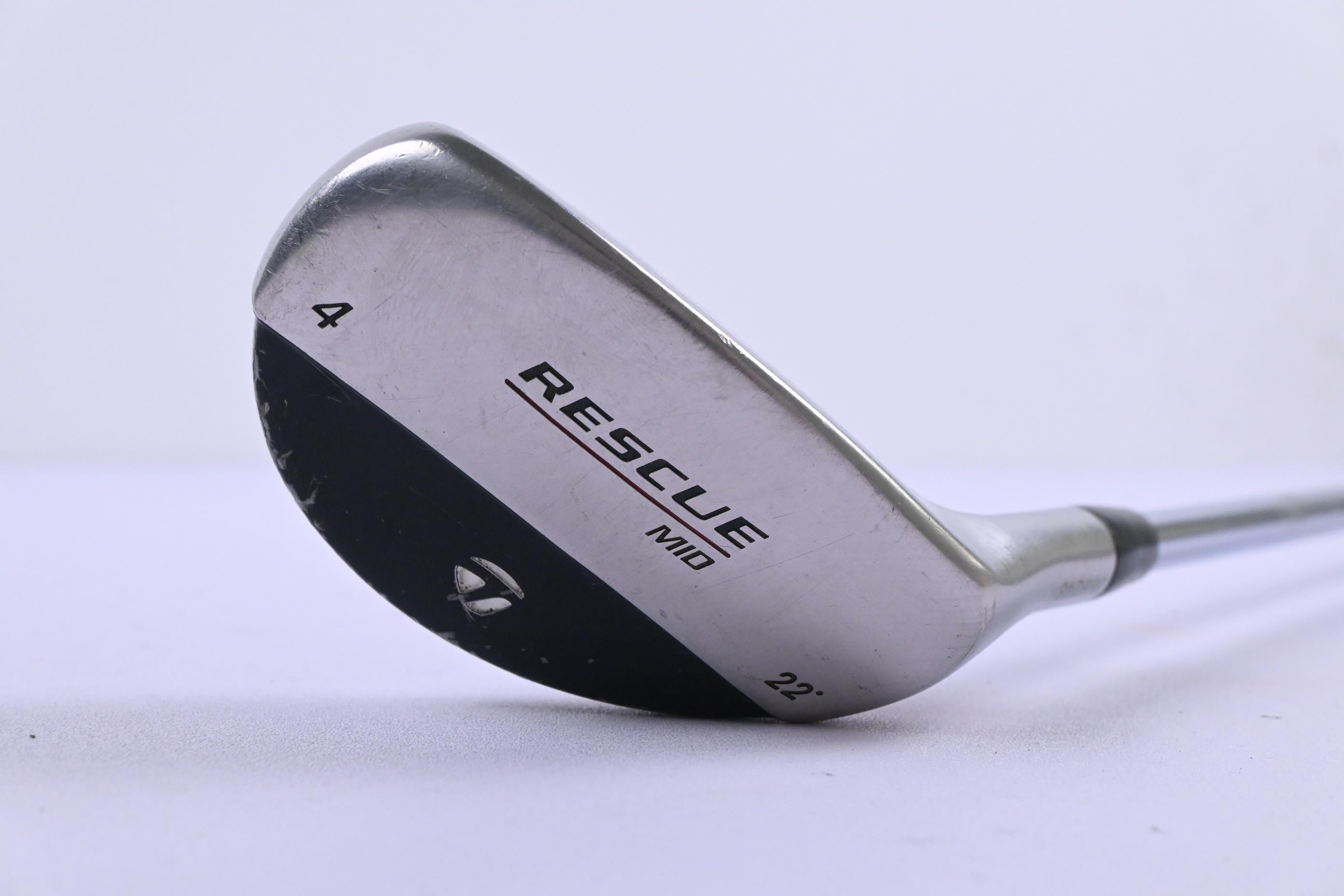 Taylormade Rescue Mid #4 Hybrid / 22 Degree / Stiff Flex True Temper Steel Shaft