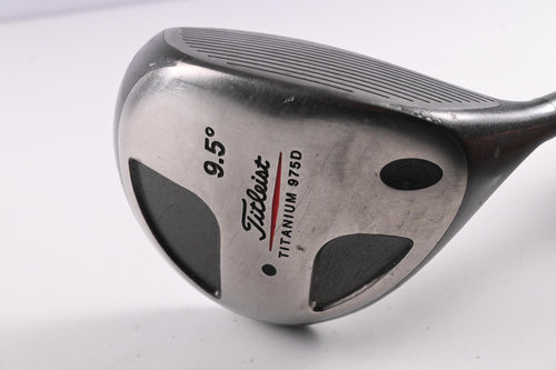 Titleist 975 D Driver / 9.5 Degree / Stiff Flex Titleist Ultralite Shaft