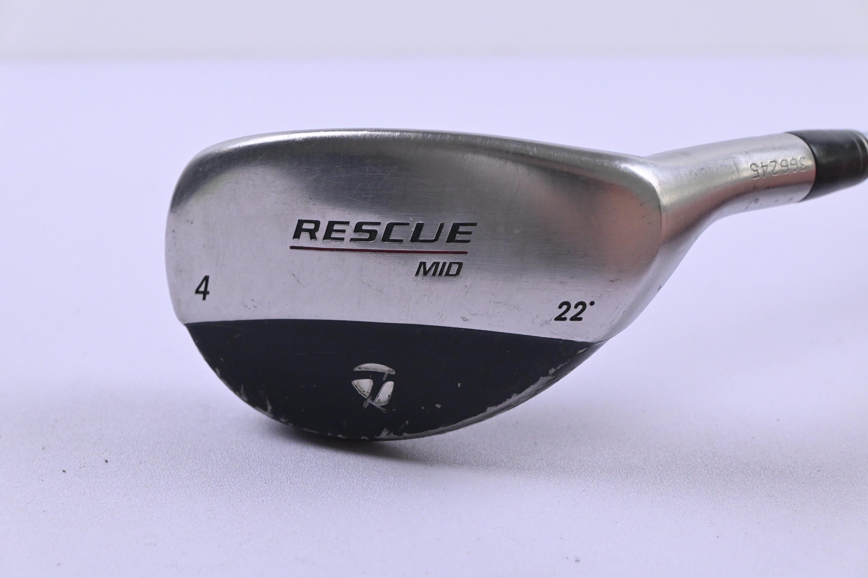 Taylormade Rescue Mid #4 Hybrid / 22 Degree / Stiff Flex True Temper Steel Shaft