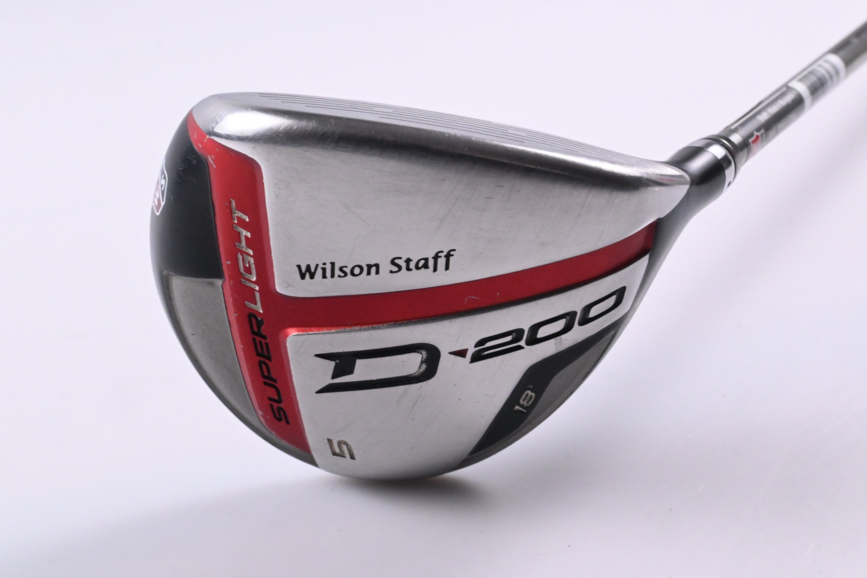 Wilson Staff D200 #5 Wood / 18 Degree / Regular Flex UST Elements Chrome 49