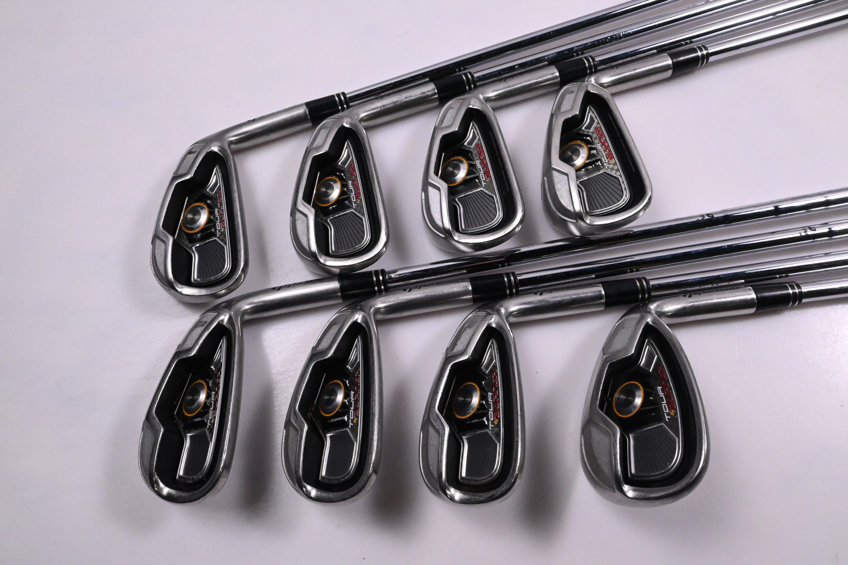 Taylormade Tour Burner Irons / 4-PW+SW / Regular Flex Taylormade 105 Shafts