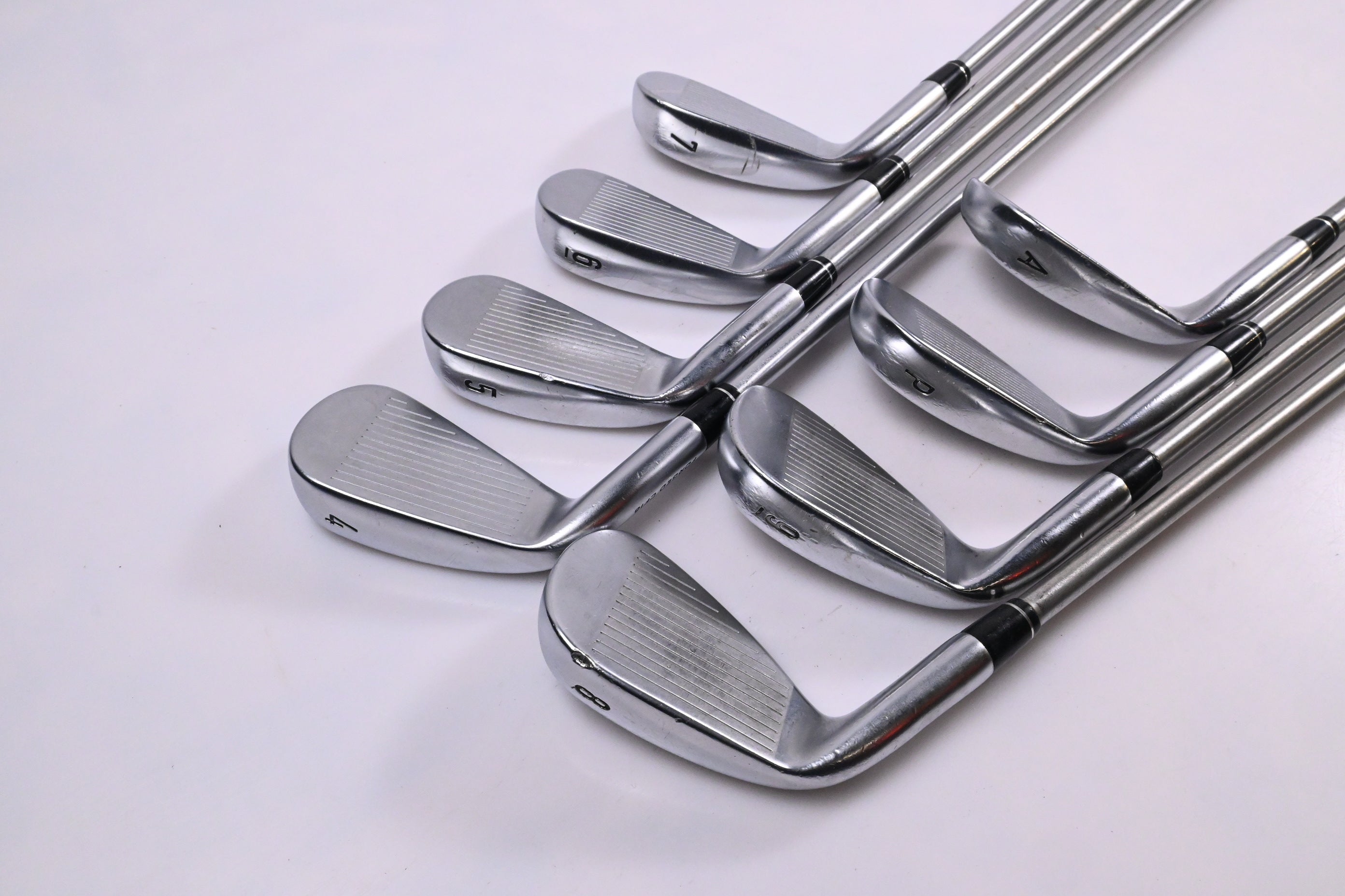 Callaway Apex CF16 Irons / 4-PW+AW / Stiff Flex KBS Tour C-Taper 120 Shafts
