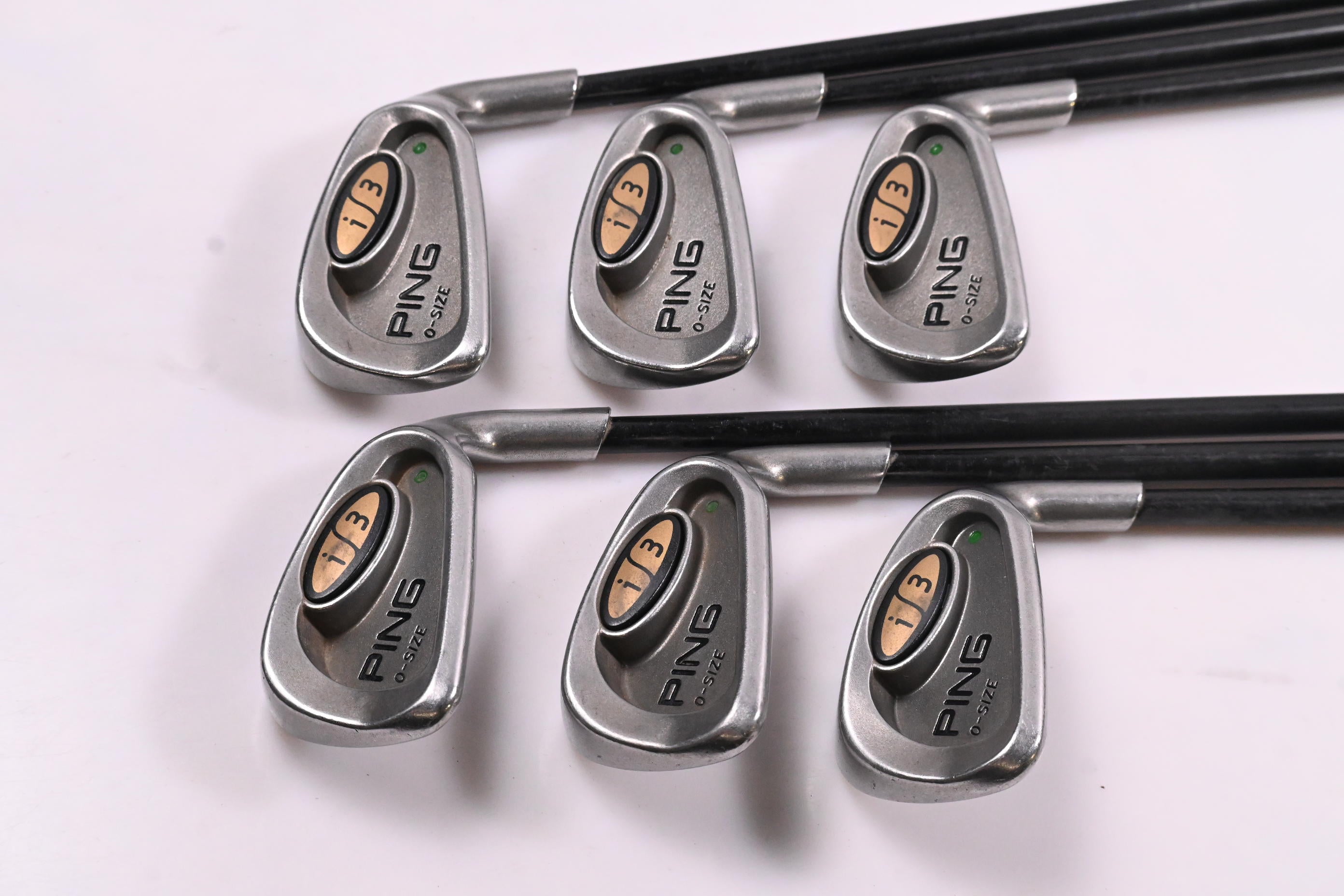 Ping i3 O-Size Irons / 5-PW / Green Dot / Regular Flex Ping Aldila 350 Series