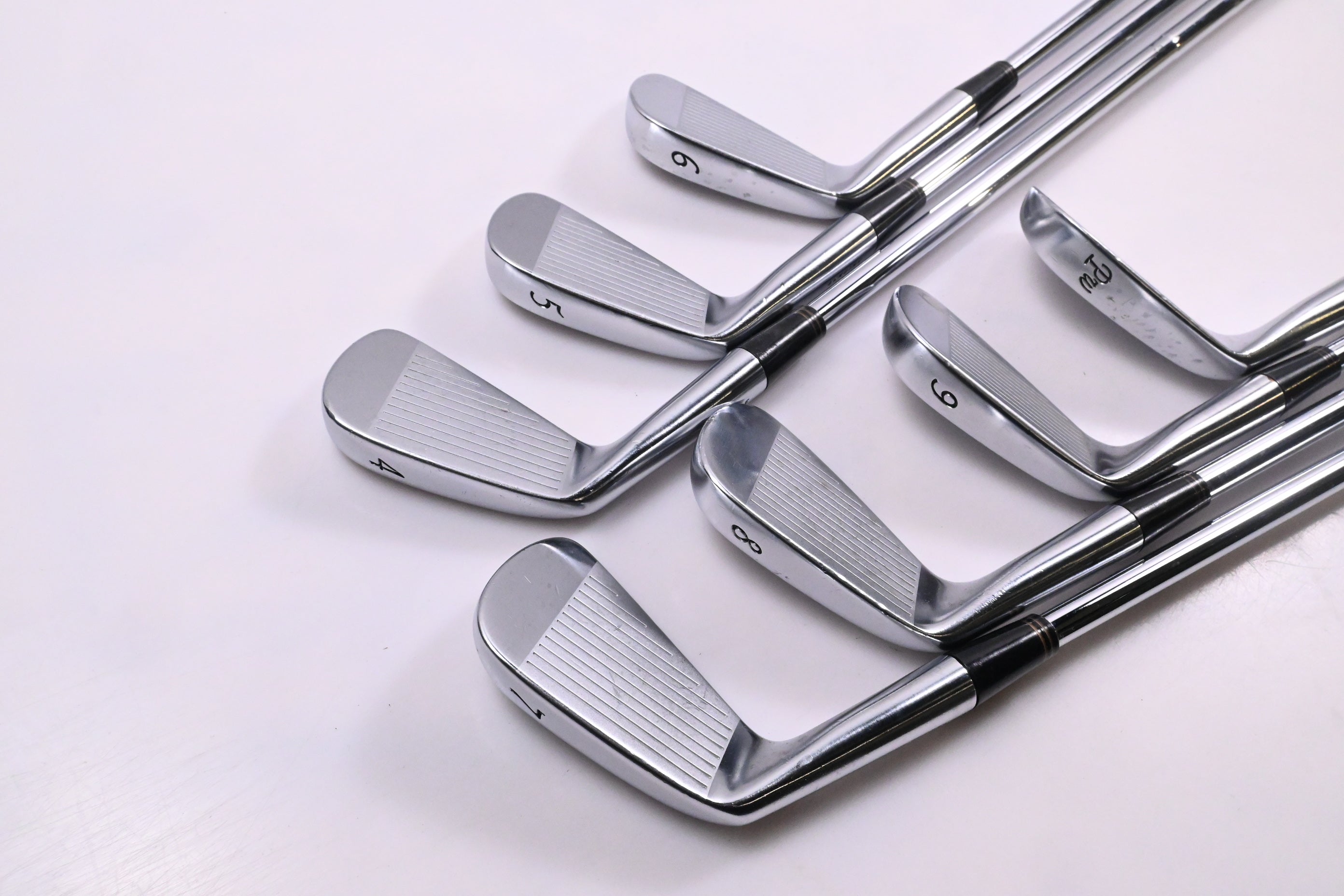 Miura Baby Blade Irons / 4-PW / Stiff Flex Dynamic Gold S300 Shafts