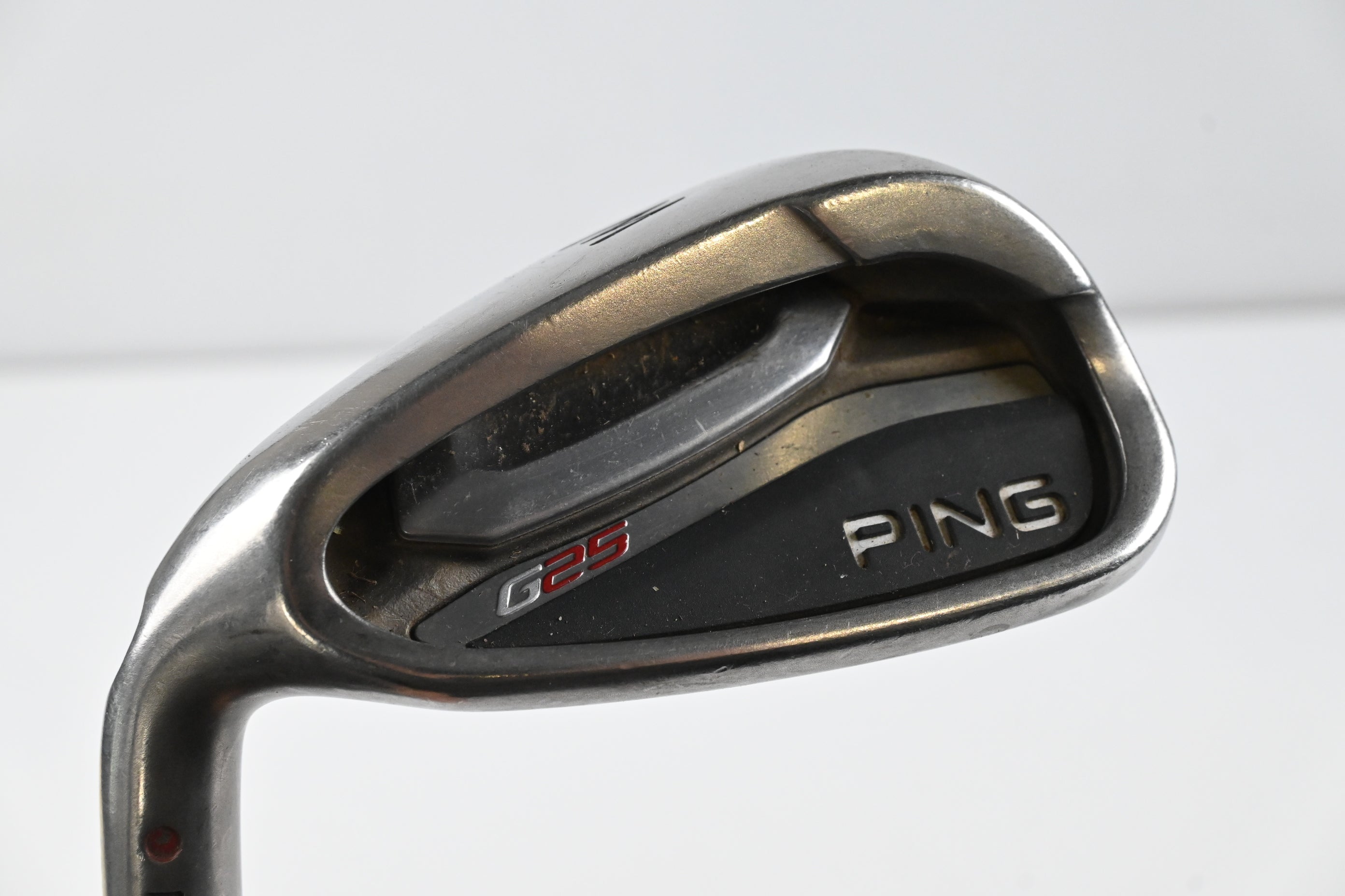 Left Hand Ping G25 Pitching Wedge / 45 Degree / Red Dot / Regular Flex Ping CFS