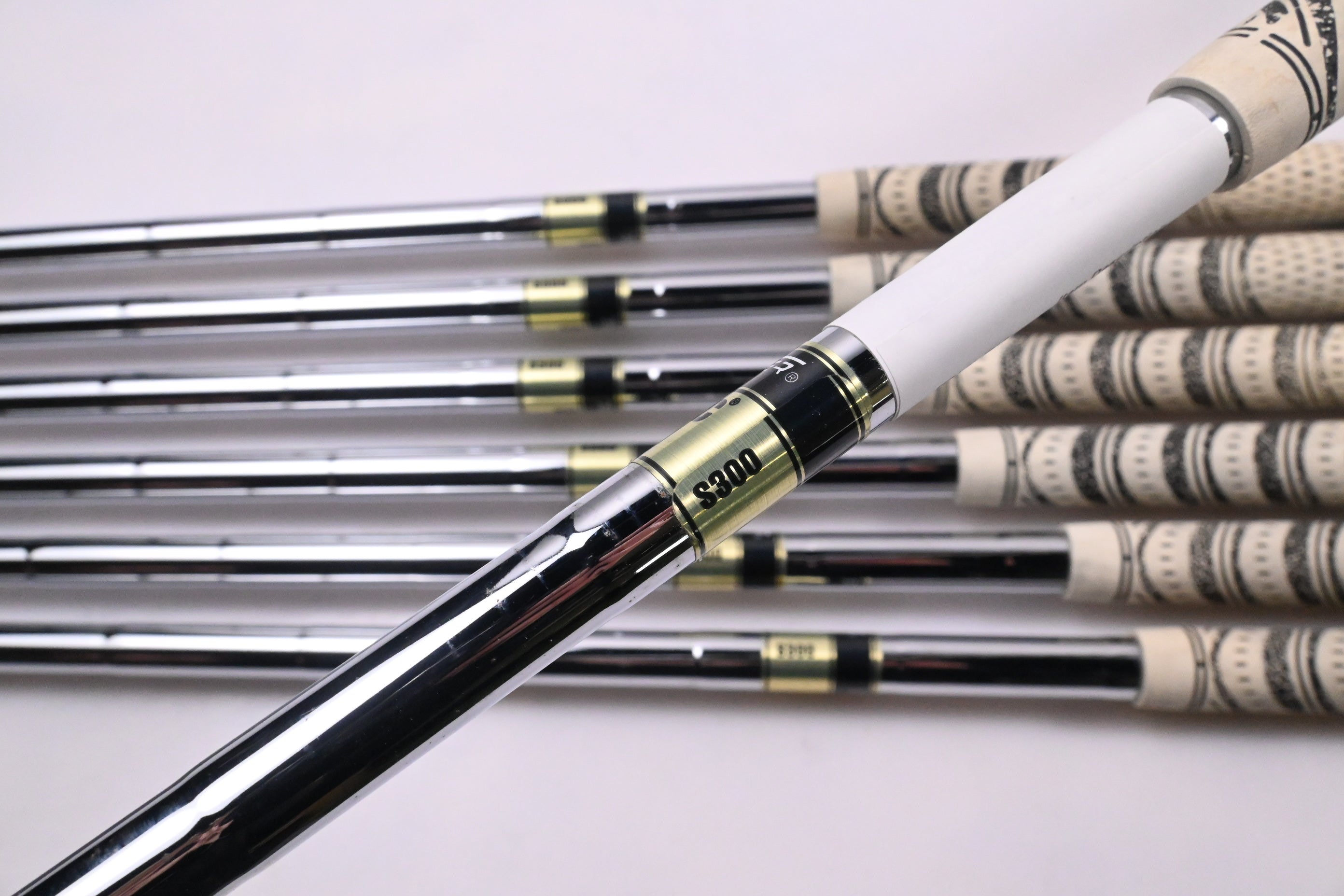 Miura Baby Blade Irons / 4-PW / Stiff Flex Dynamic Gold S300 Shafts