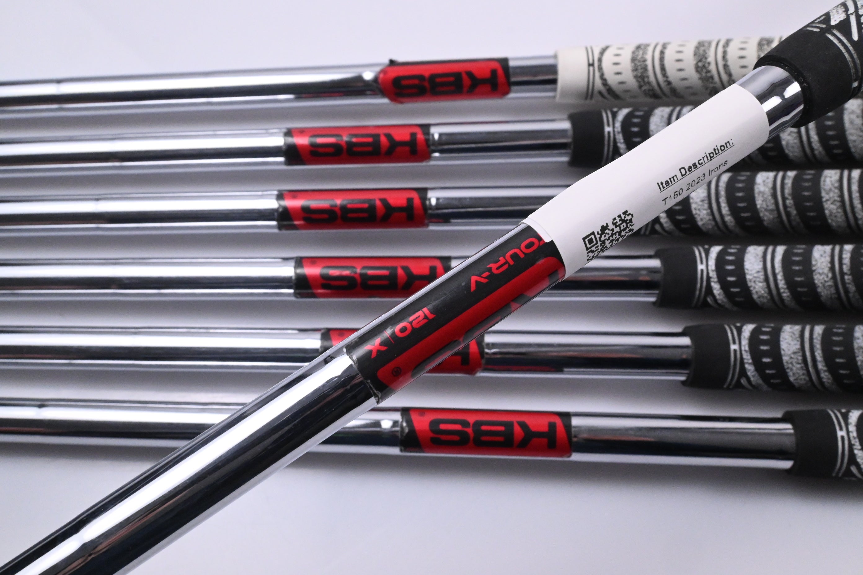 Titleist T150 2023 Irons / 5-PW+48° / X-Flex KBS Tour-V 120 Shafts