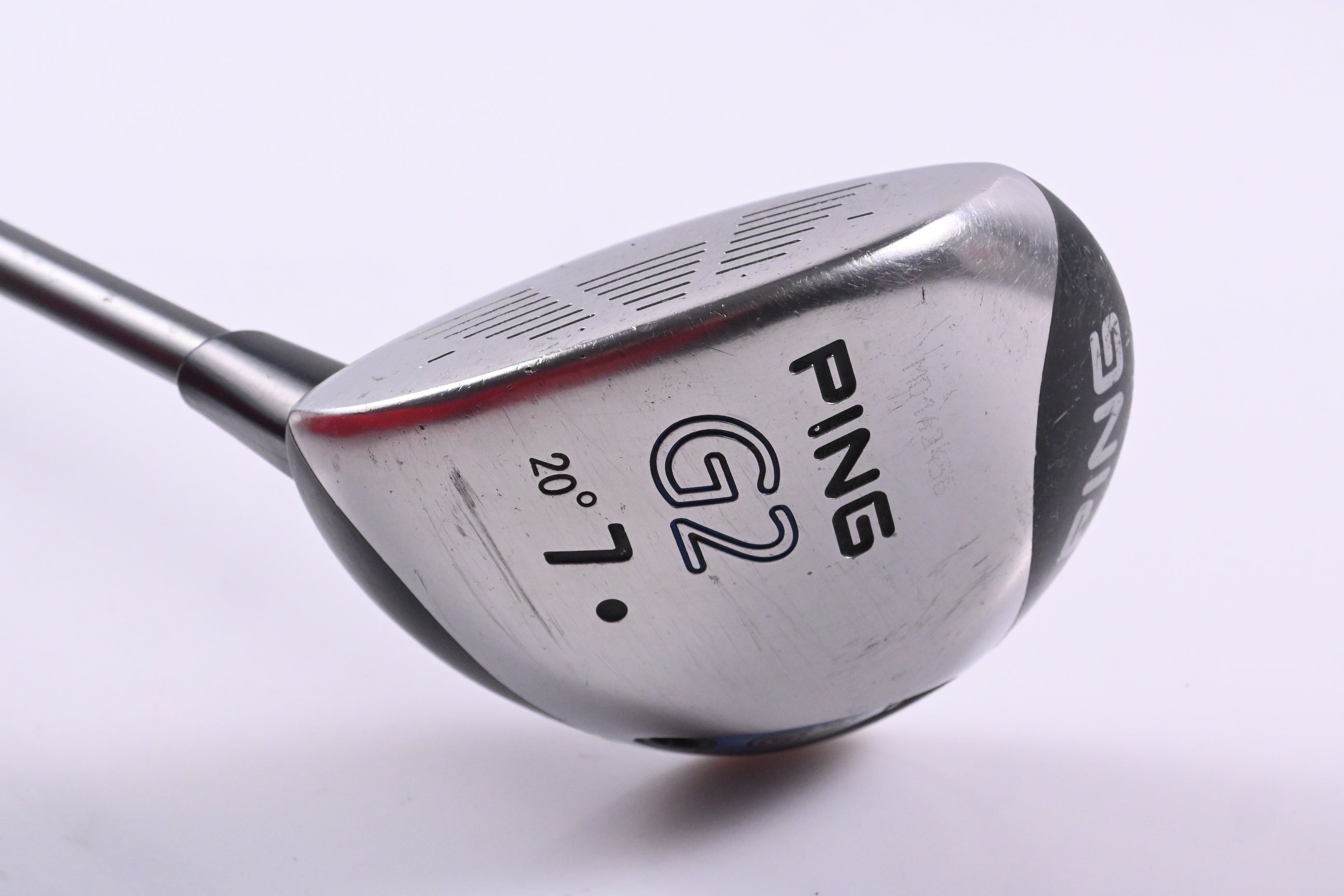 Left Hand Ping G2 #7 Wood / 20 Degree / Regular Flex Ping TFC 100 Shaft