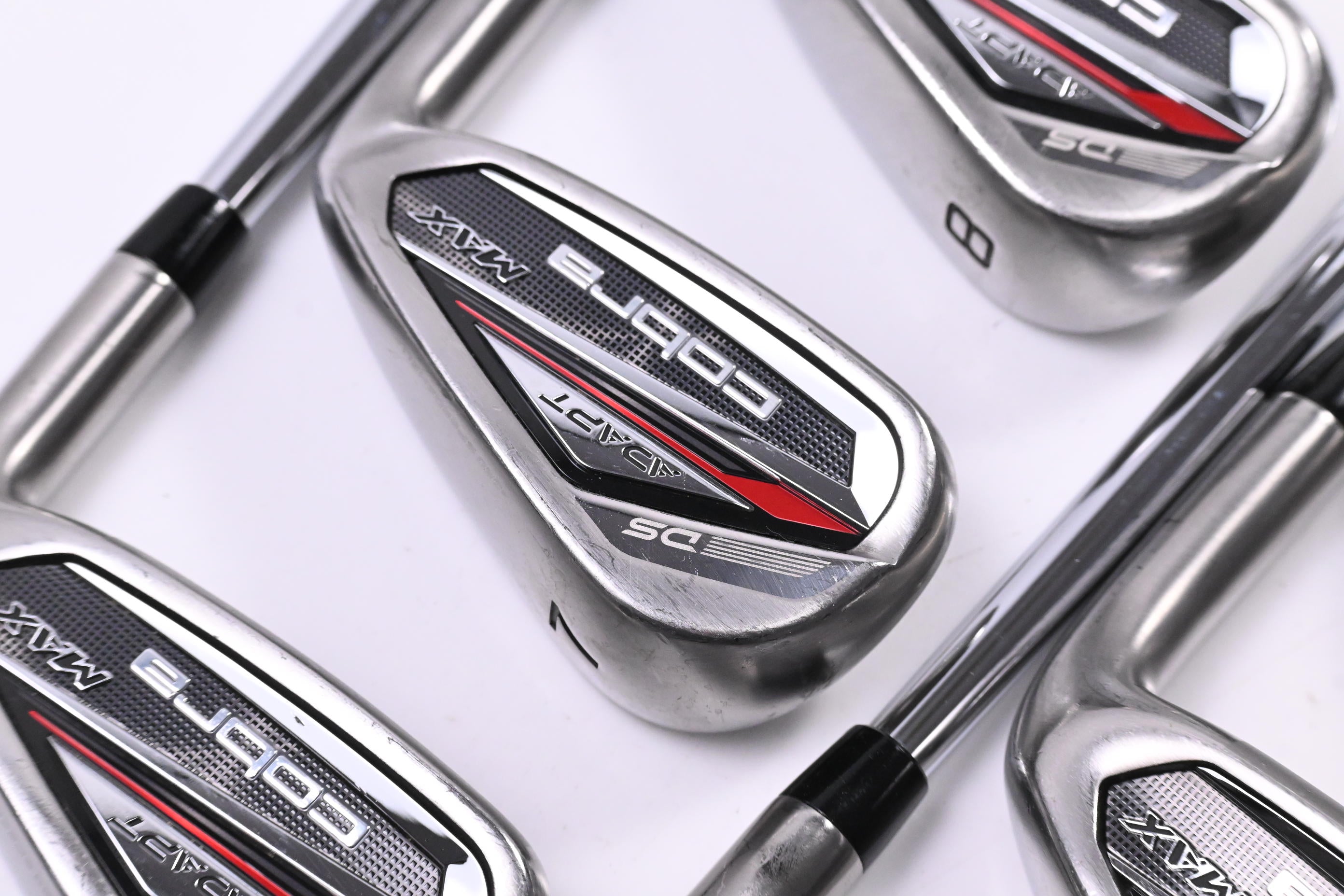 Cobra DS-Adapt Max Irons / 6-PW+GW / Stiff Flex KBS $-Taper 120 Shafts