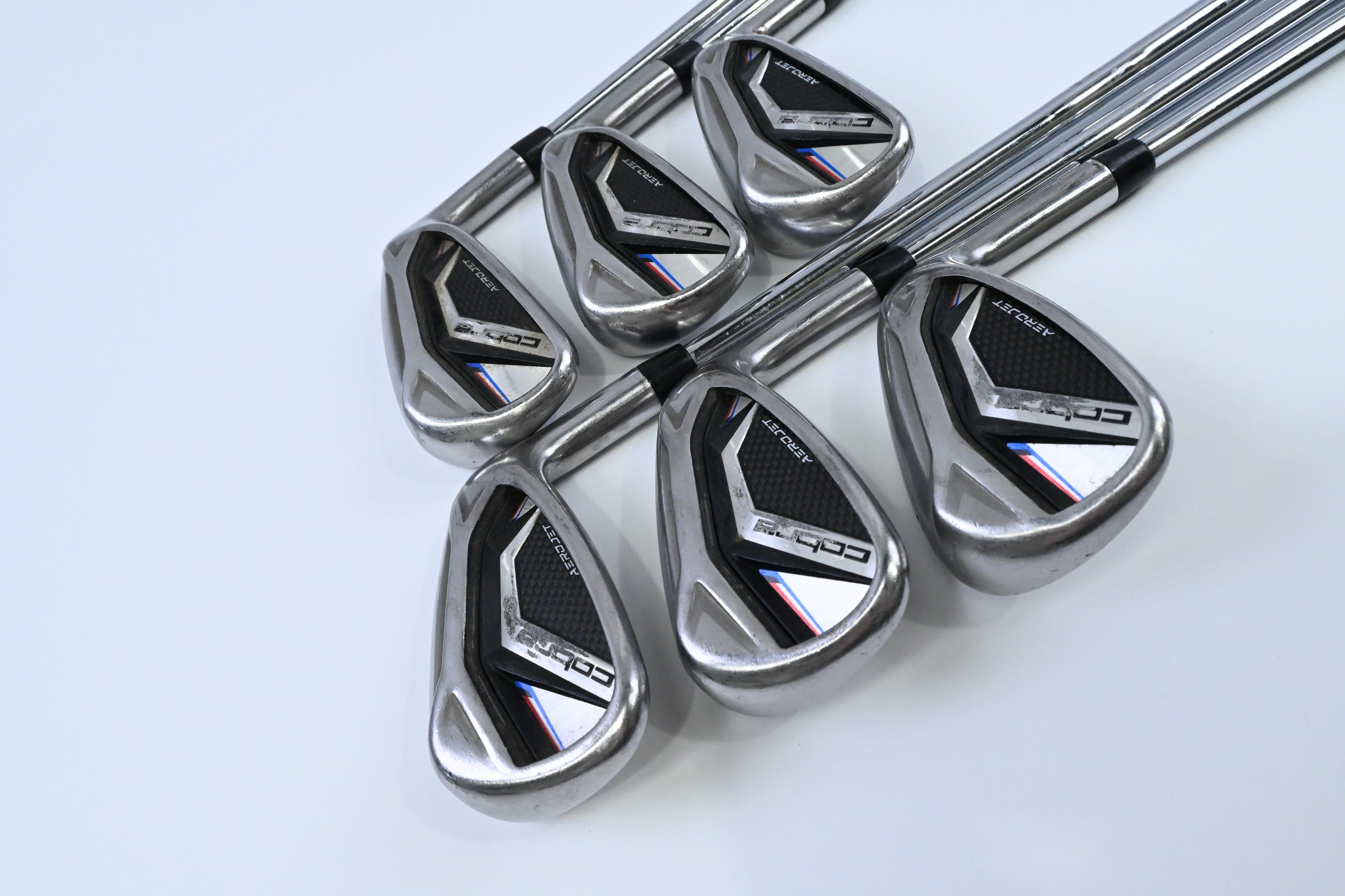 Cobra Aerojet Irons / 5-PW / X-Flex KBS $-Taper 130 Shafts