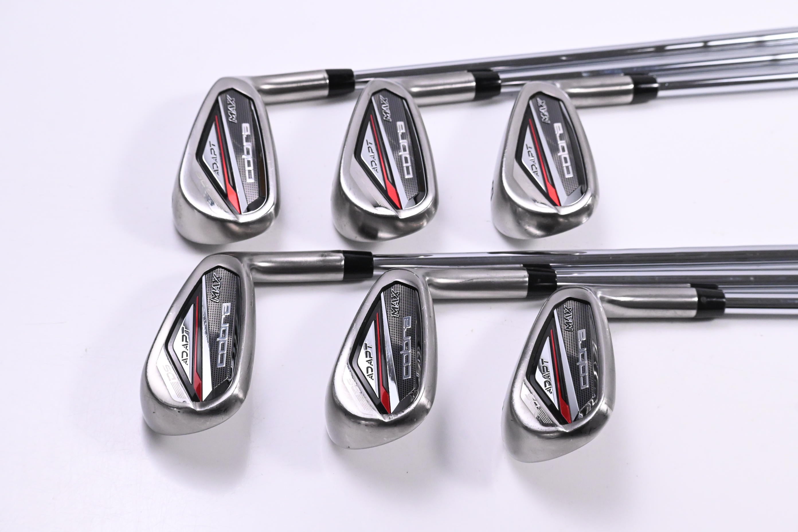 Cobra DS-Adapt Max Irons / 6-PW+GW / Stiff Flex KBS $-Taper 120 Shafts