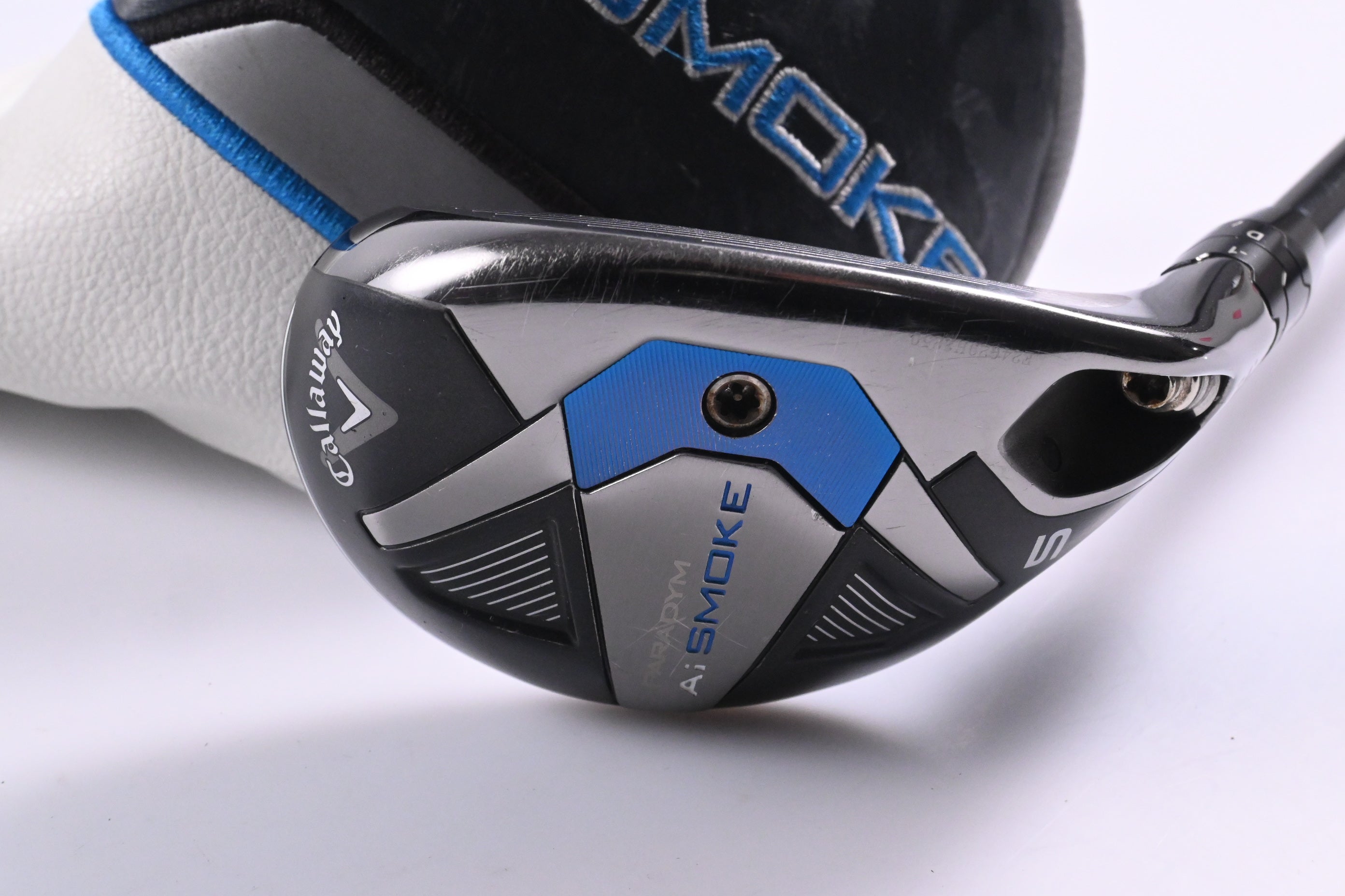 Callaway Paradym Ai Smoke #5 Hybrid / 24 Degree / Stiff Flex Tensei AV Blue 75