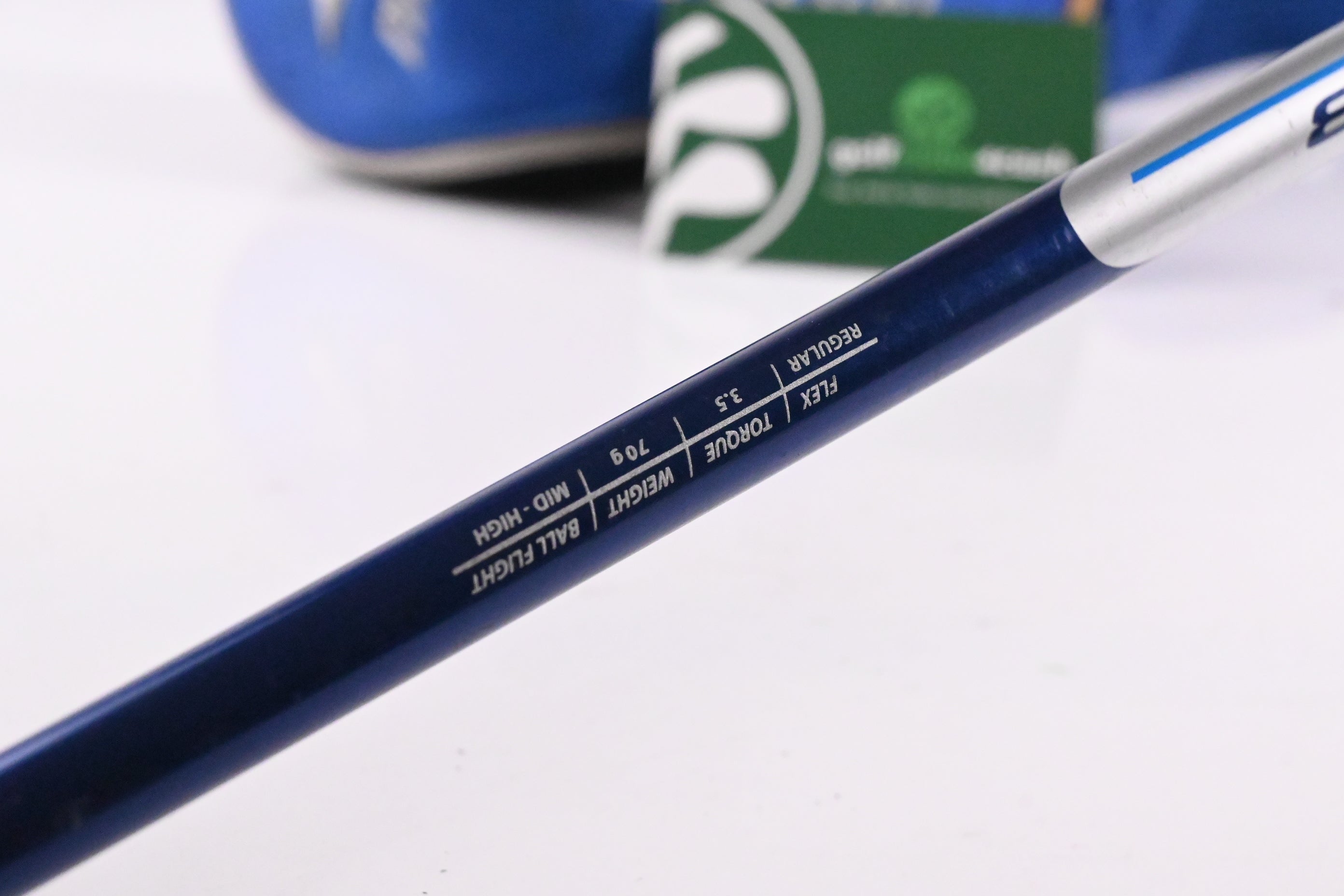 Left Hand Mizuno F-60 #3 Wood / 15 Degree / Regular Flex Mizuno Exsar FS3 70