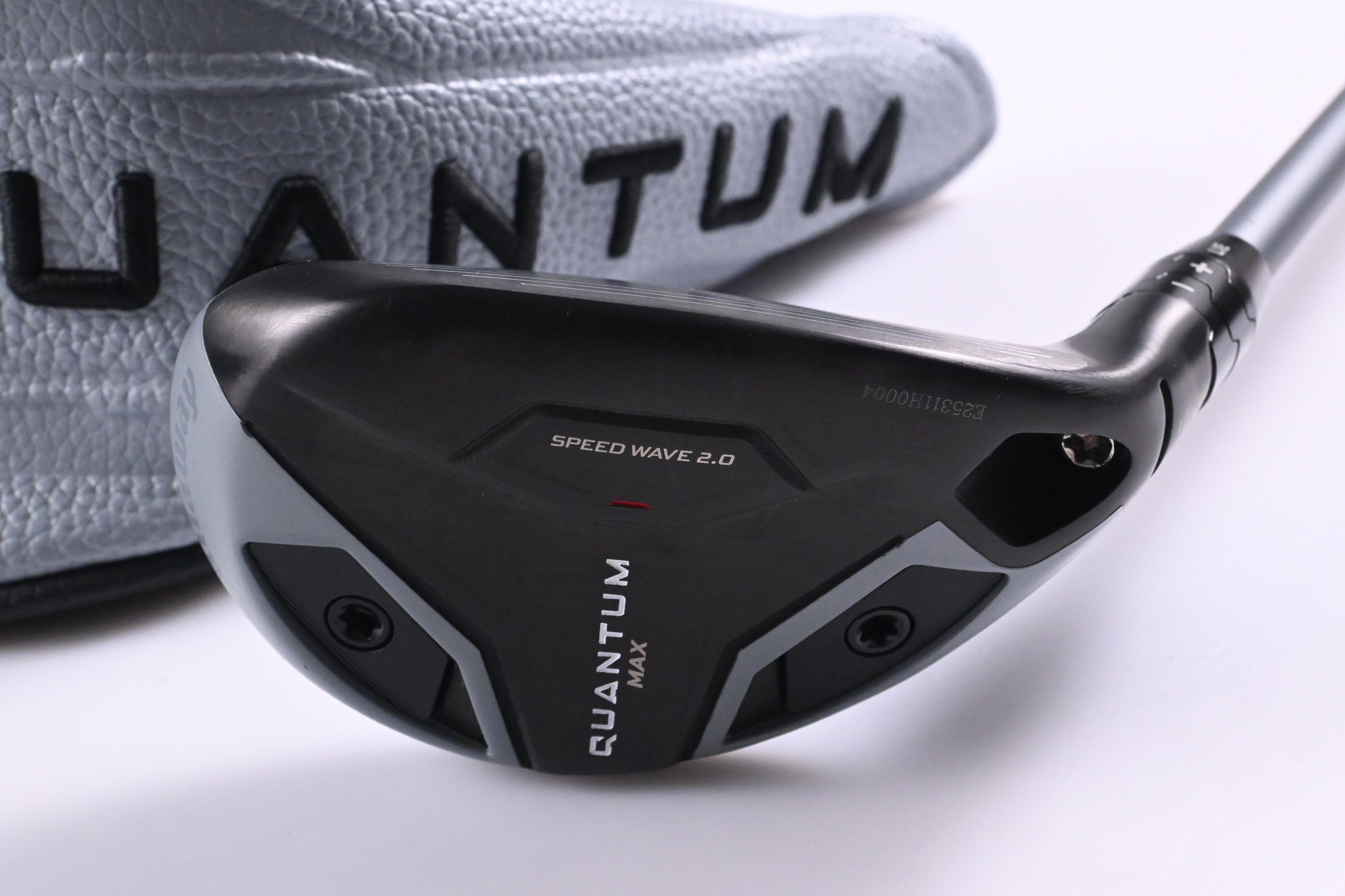 Callaway Quantum Max #5 Hybrid / 24 Degree / Regular Flex Denali Frost Silver 60