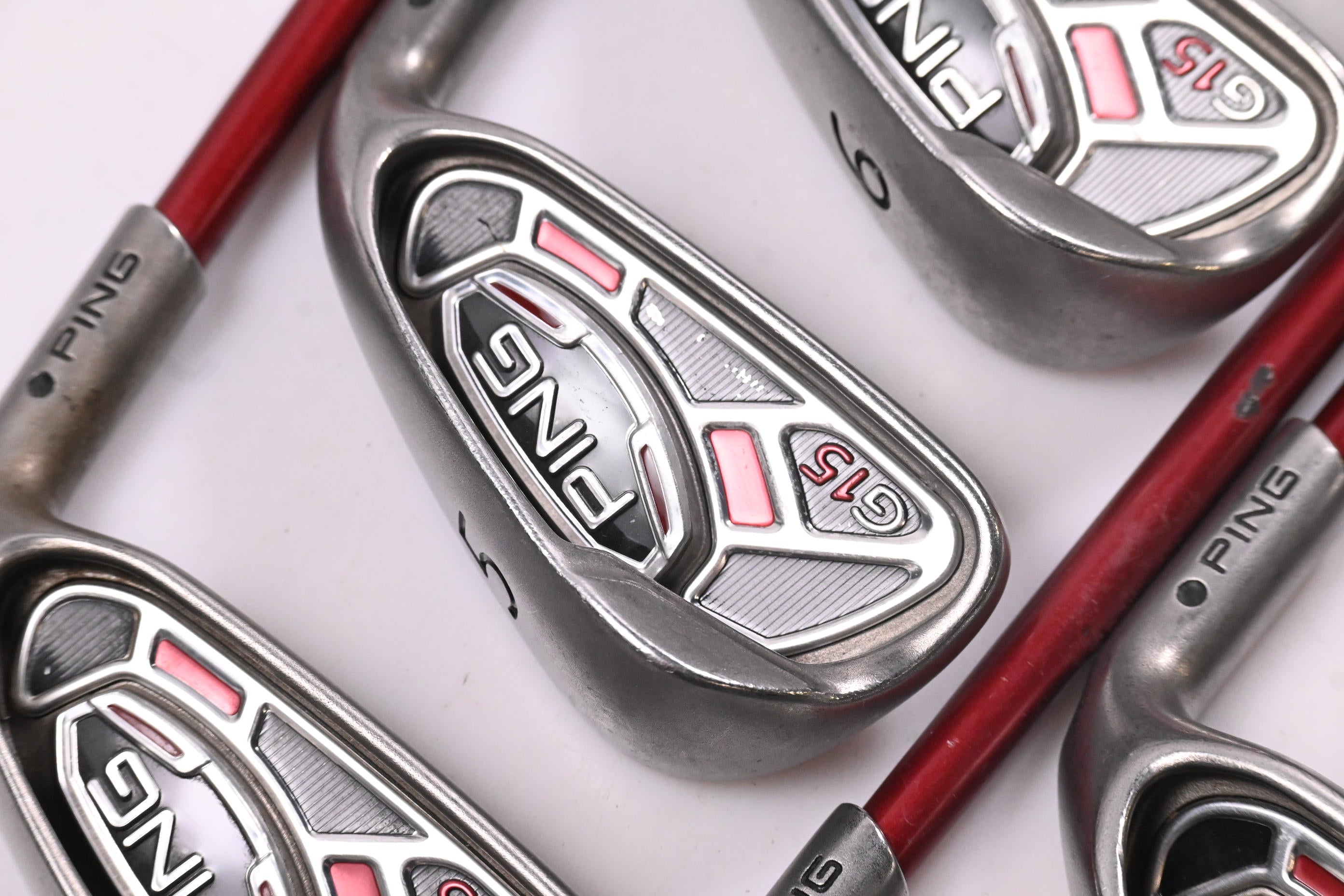 Ping G15 Irons / 4-PW+SW / Black Dot / Regular Flex Ping TFC 149 I Shafts