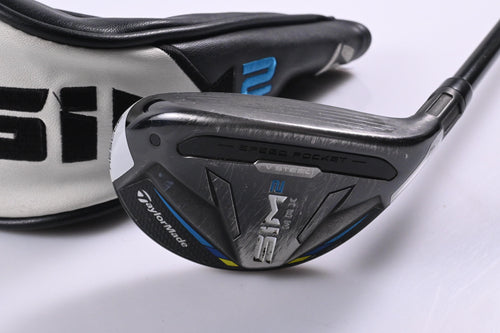 Taylormade SIM2 Max #3 Hybrid / 19 Degree / Stiff Flex Tensei AV Blue 80 Shaft