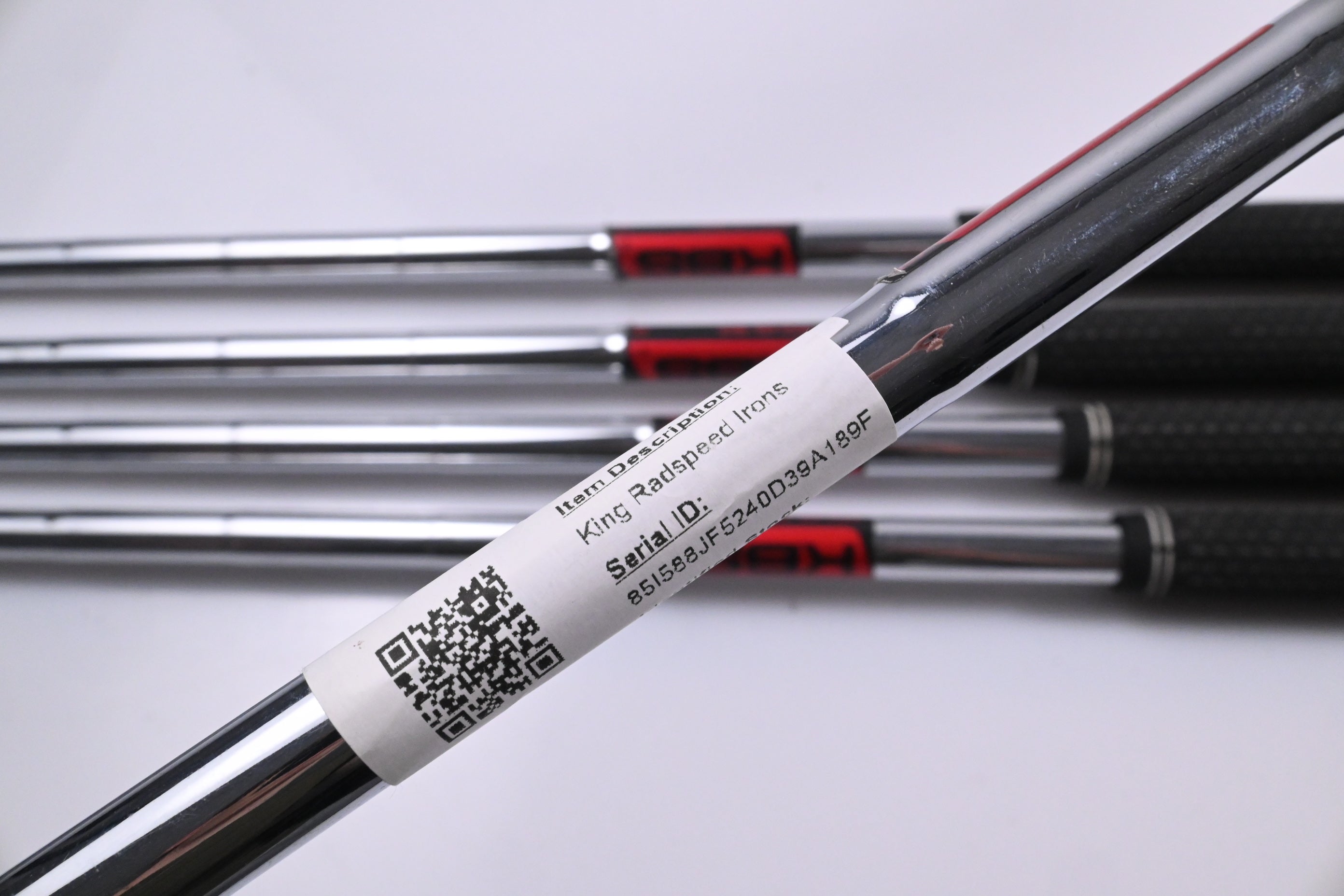 Cobra King Radspeed Irons / 6-PW / Regular Flex KBS Tour 90 Shafts
