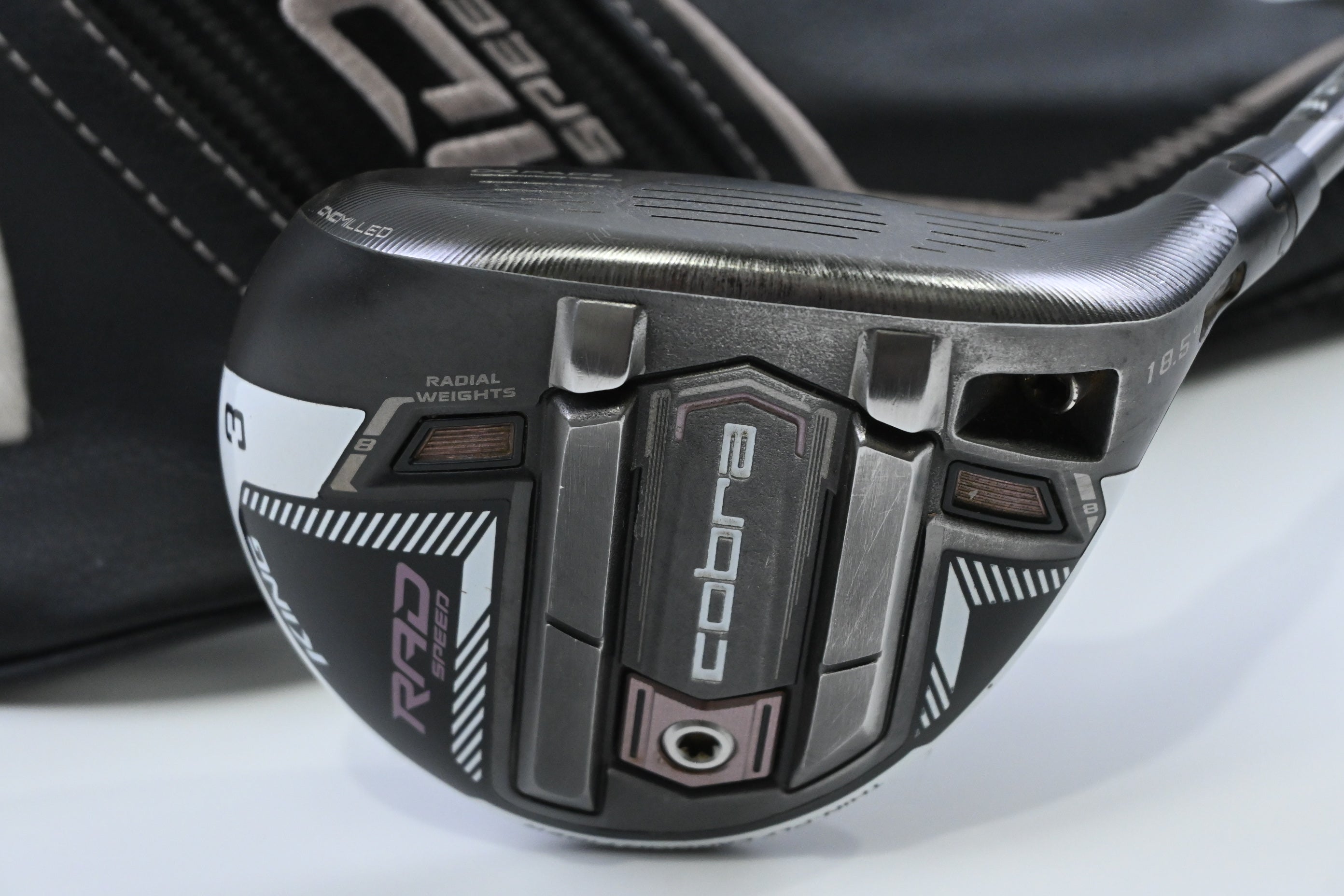 Ladies Cobra King Radspeed #3 Wood / 18.5 Degree / Ladies Flex Riptide CB 40