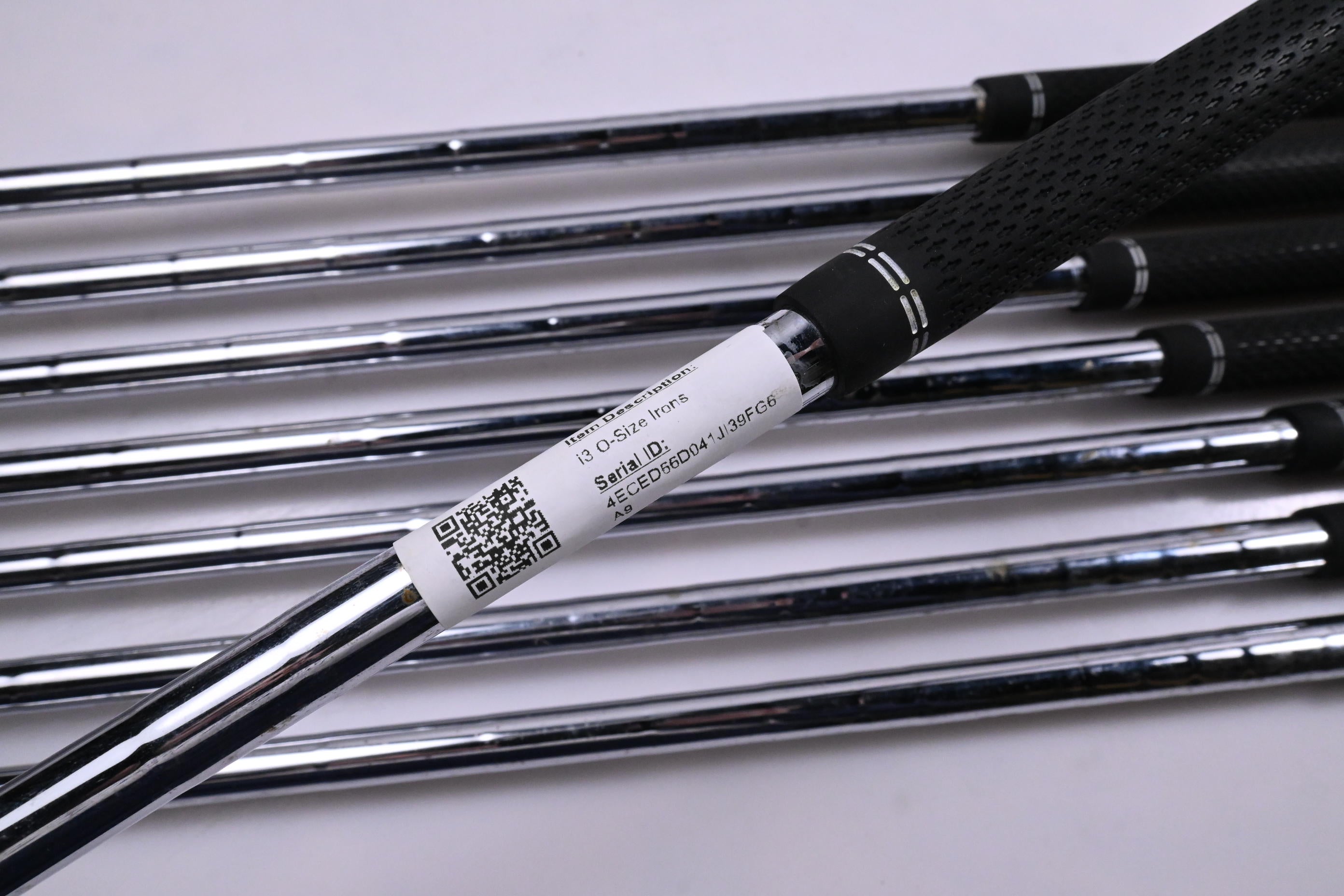 Ping i3 O-Size Irons / 3-PW / Black Dot / Regular Flex Steel Shafts