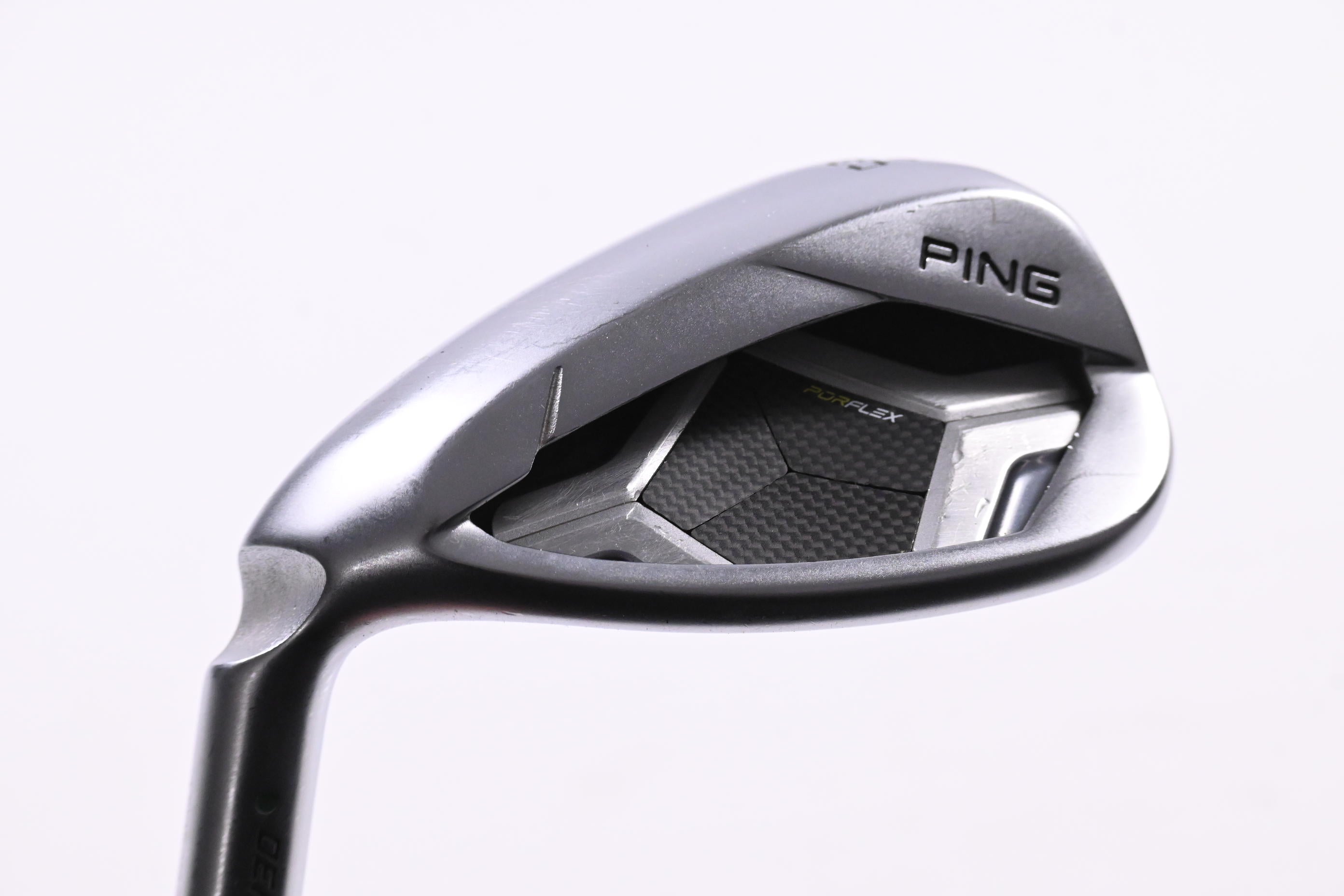 Left Hand Ping G430 Lob Wedge / 58 Degree / Green Dot / Stiff Flex Ping AWT 2.0
