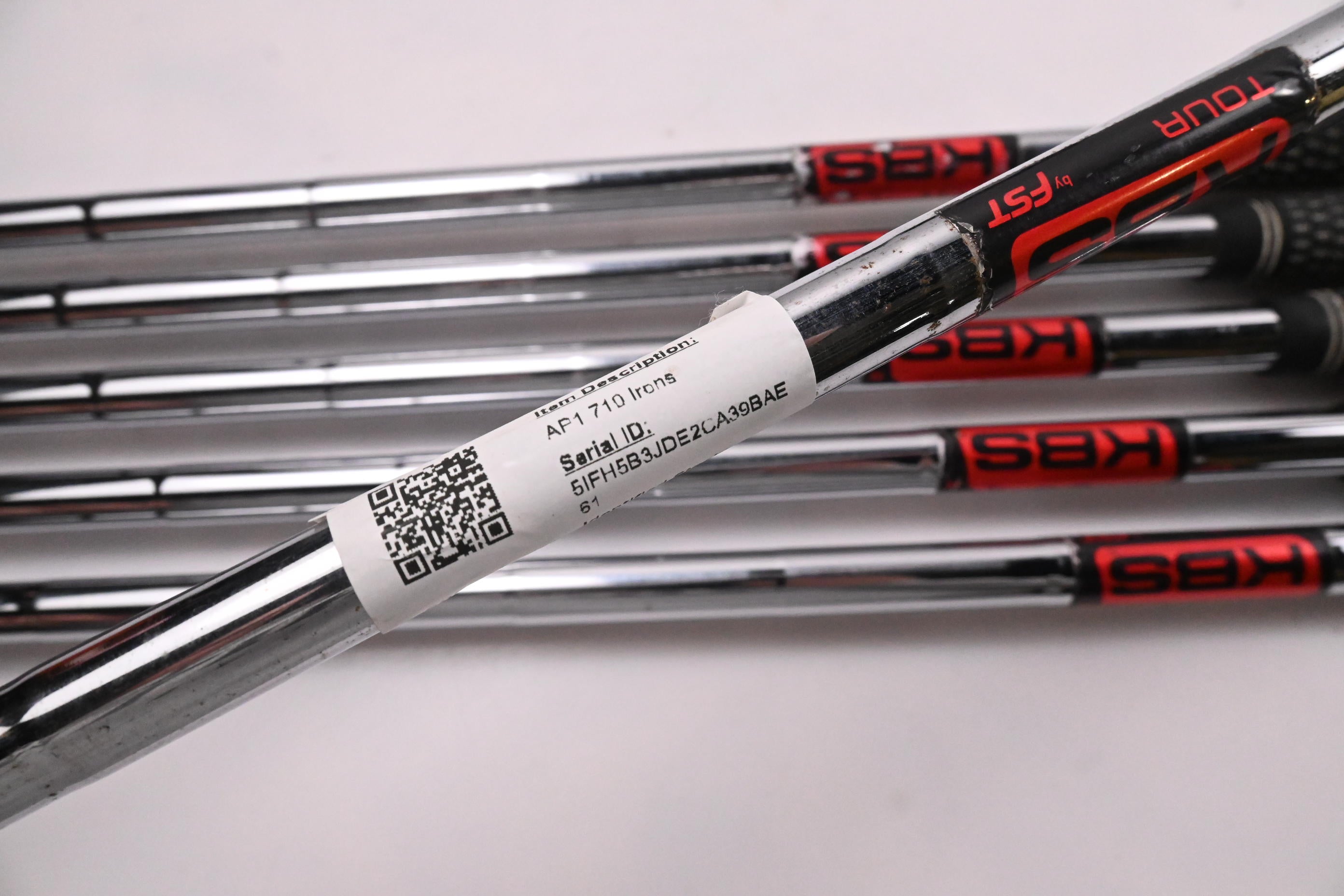 Titleist AP1 710 Irons / 5-PW / Regular Flex KBS Tour Shafts