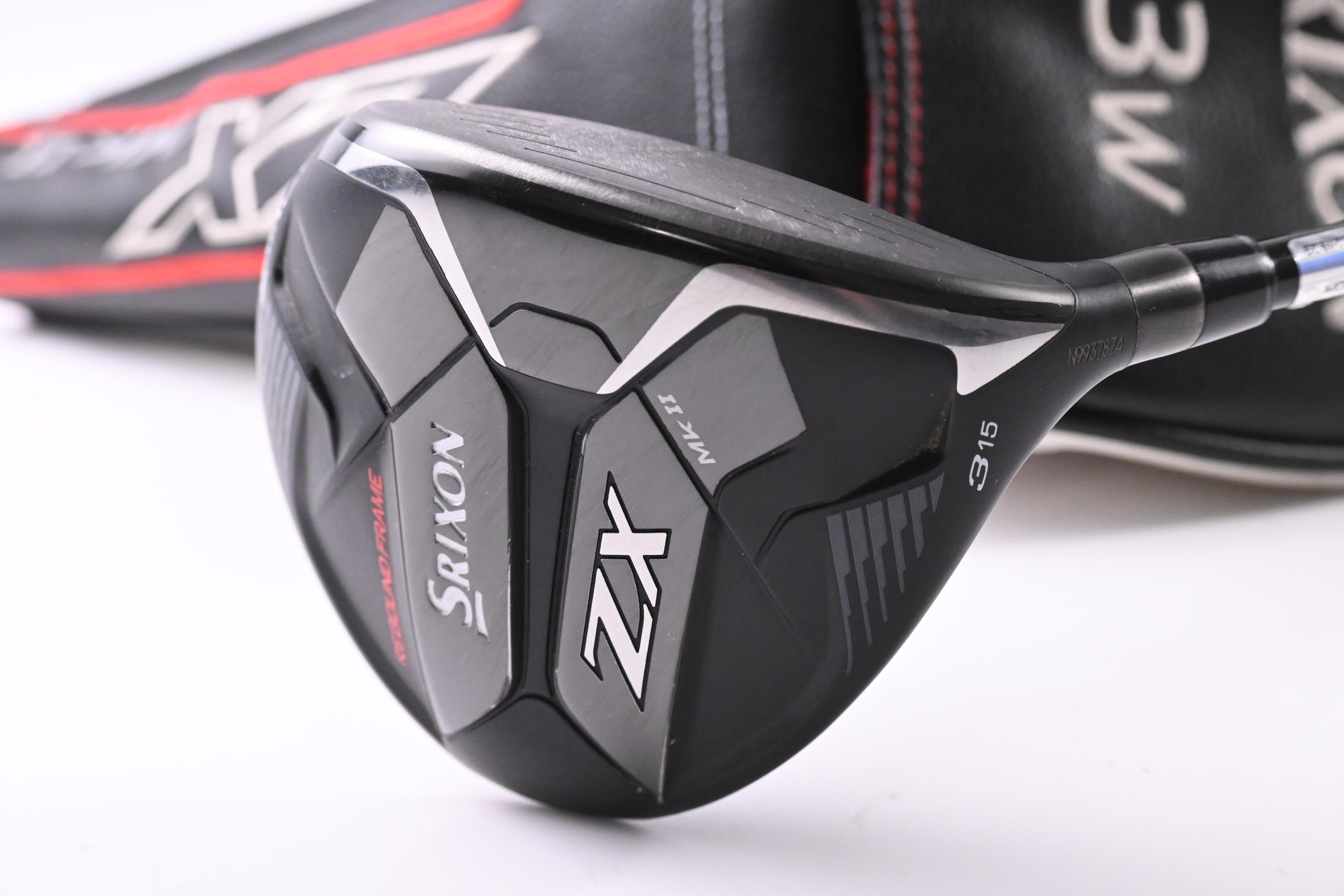 Srixon ZX #3 Wood / 15 Degree / Stiff Flex HZRDUS Smoke RDX Red 60 Shaft