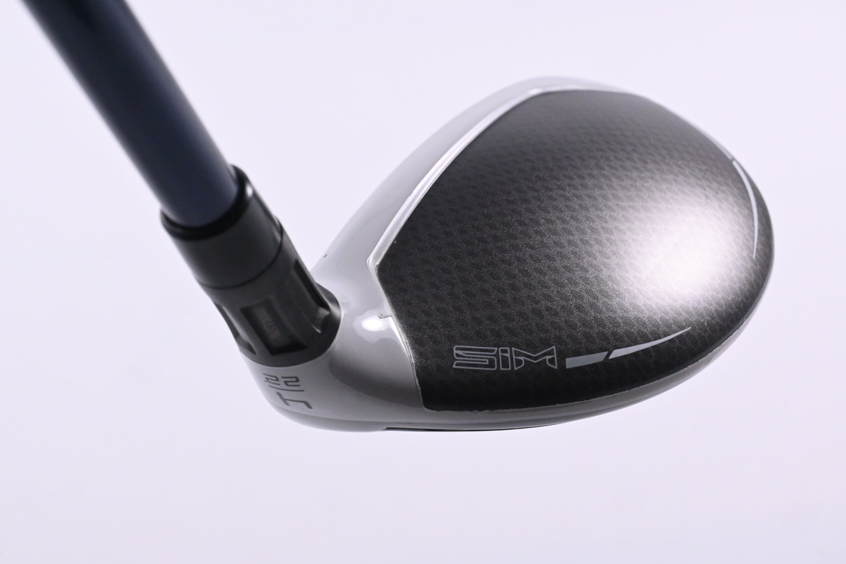 Taylormade SIM Max #4 Hybrid / 22 Degree / Stiff Flex Ventus Blue 7 Shaft